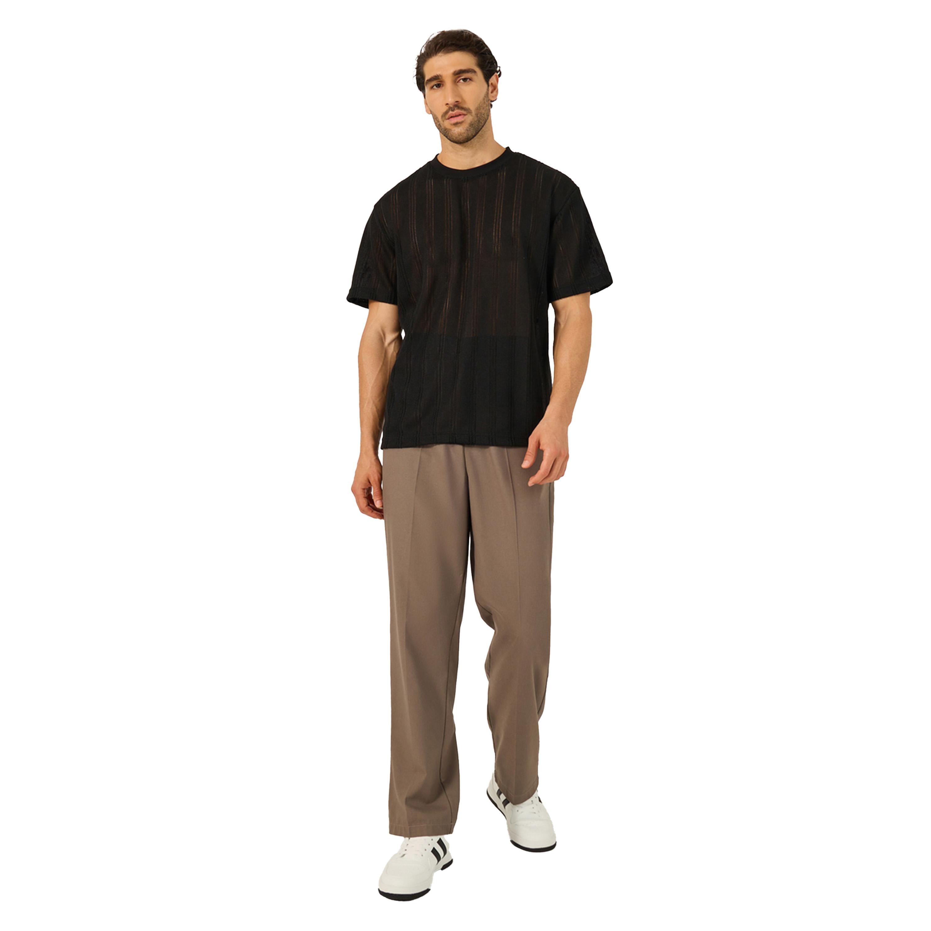 Styli Sheer Striped Short Sleeve Oversized T-Shirt-men-clothing-tshirtsandpolos-tshirts-image-2