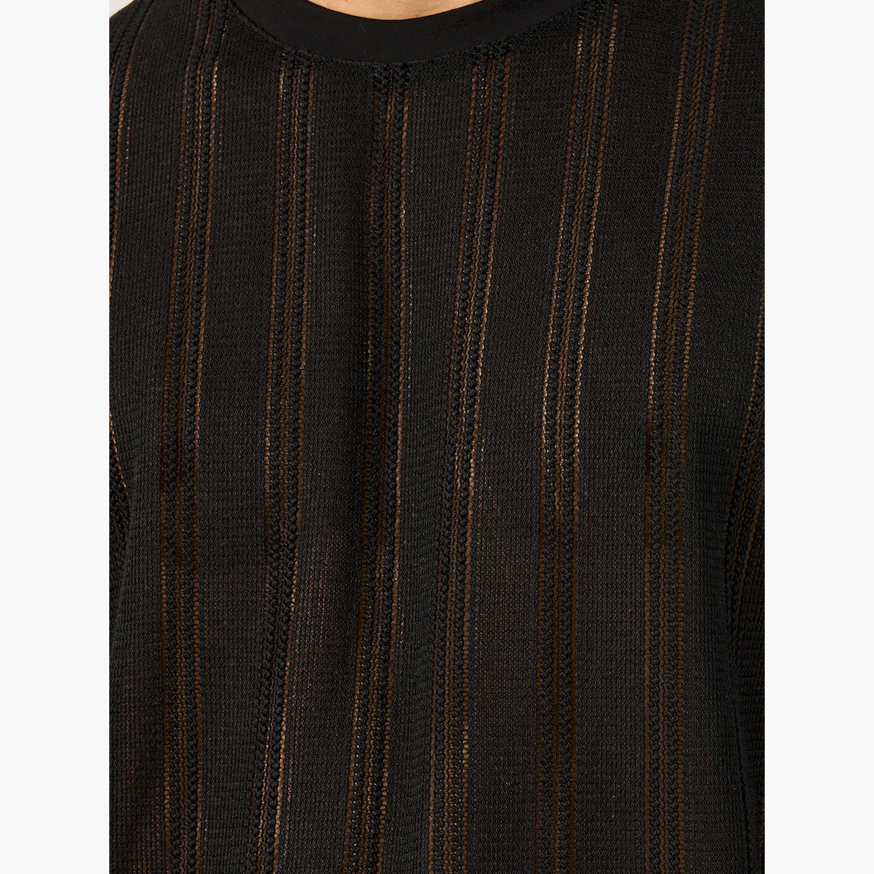 Styli Sheer Striped Short Sleeve Oversized T-Shirt-men-clothing-tshirtsandpolos-tshirts-image-3
