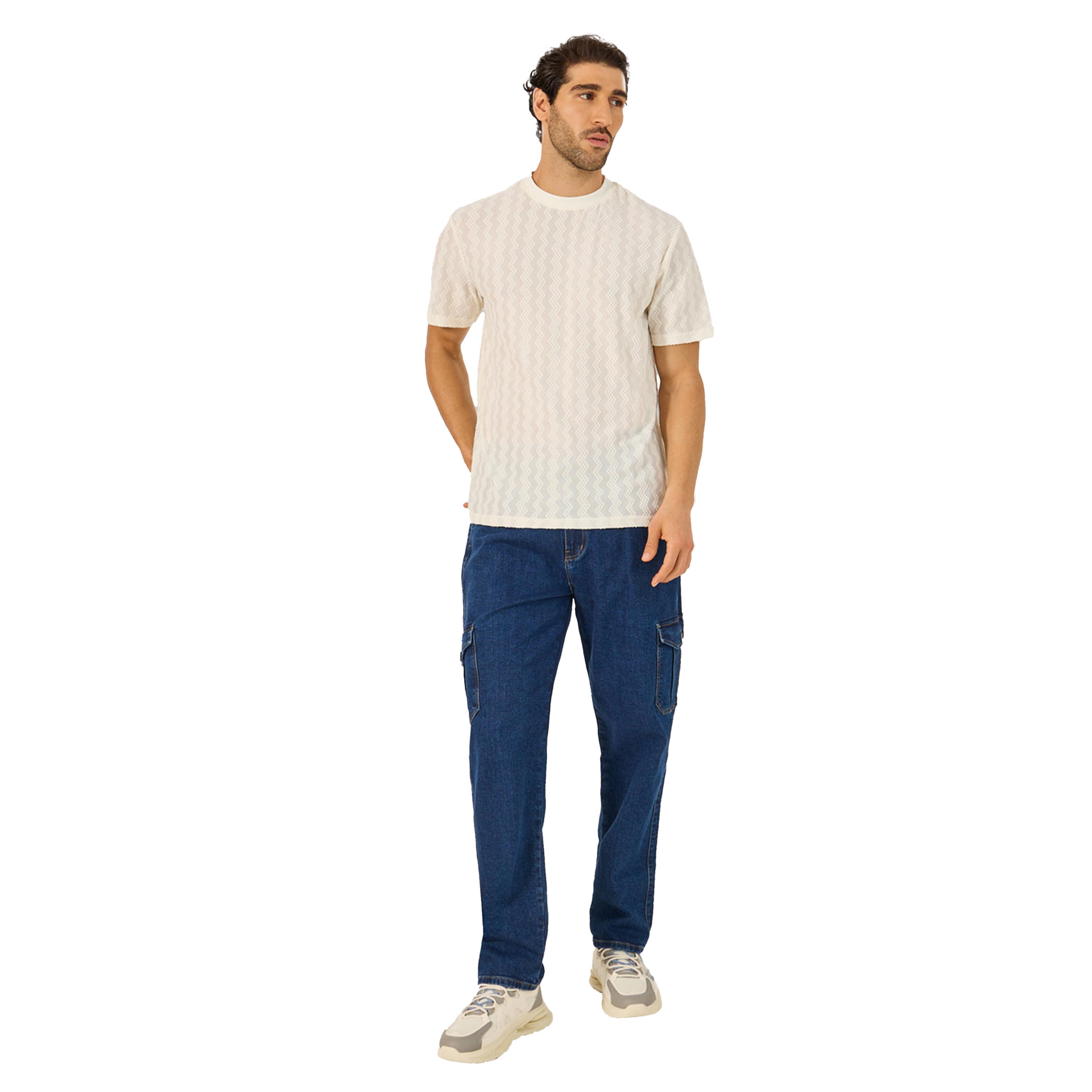 Styli Chevron Textured Short Sleeve Regular Fit T-Shirt-men-clothing-tshirtsandpolos-tshirts-image-2