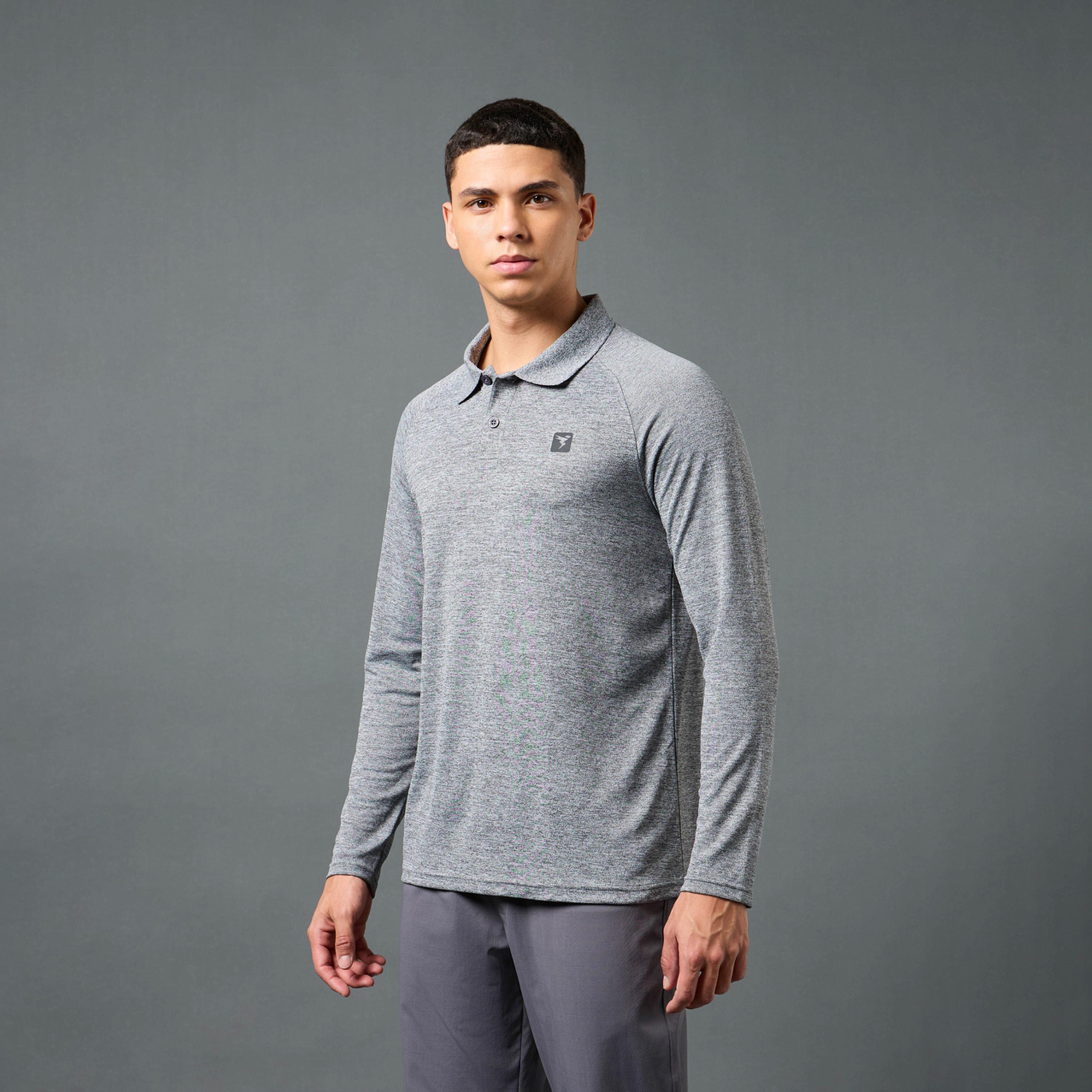 Technosport X Styli Solid Long Sleeve Polo T-Shirt-men-clothing-sportswearandactivewear-tshirtsandpolos-image-2