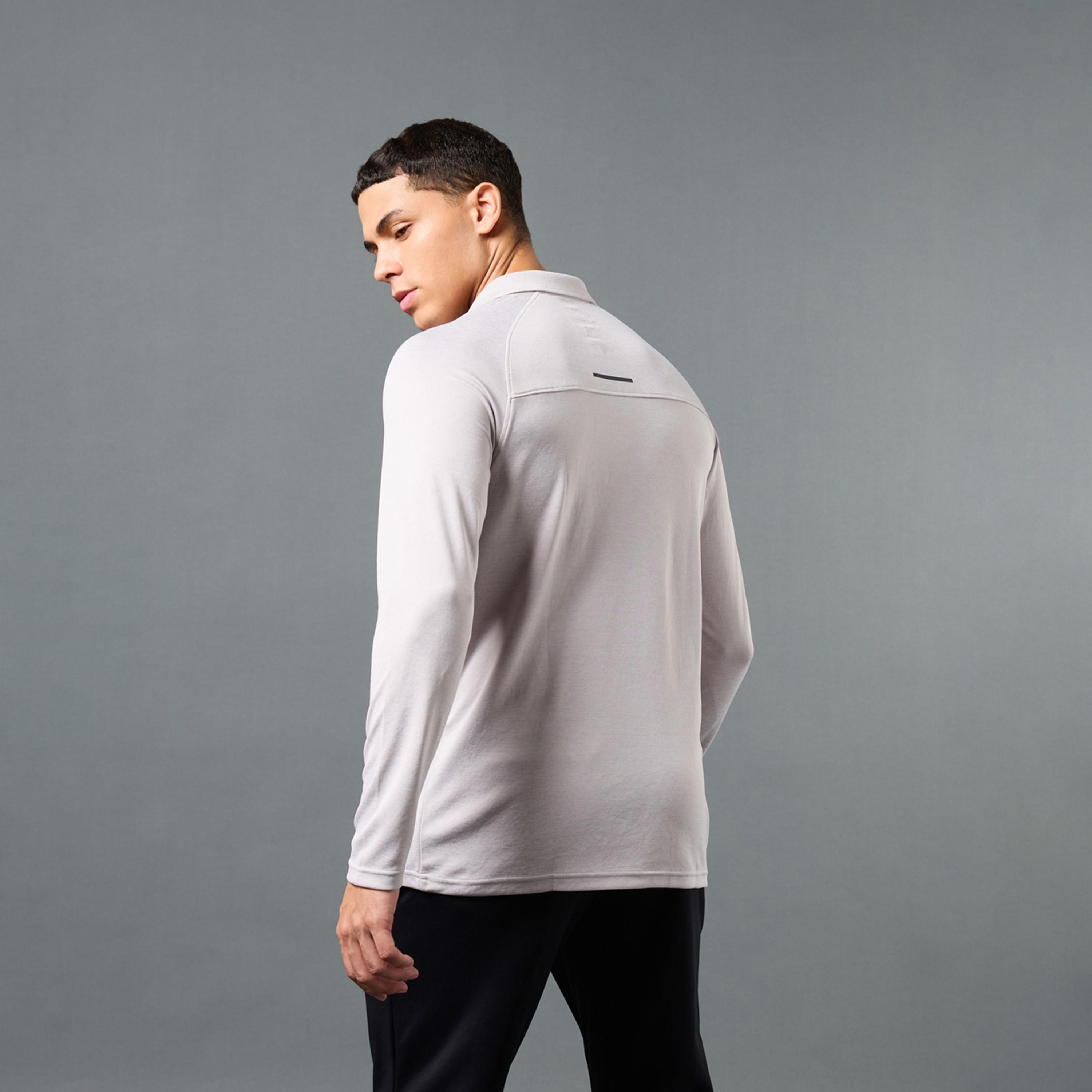 تكنو سبورت × ستايلي - تي شيرت بولو ميلانج إف إس-men-clothing-sportswearandactivewear-tshirtsandpolos-image-3