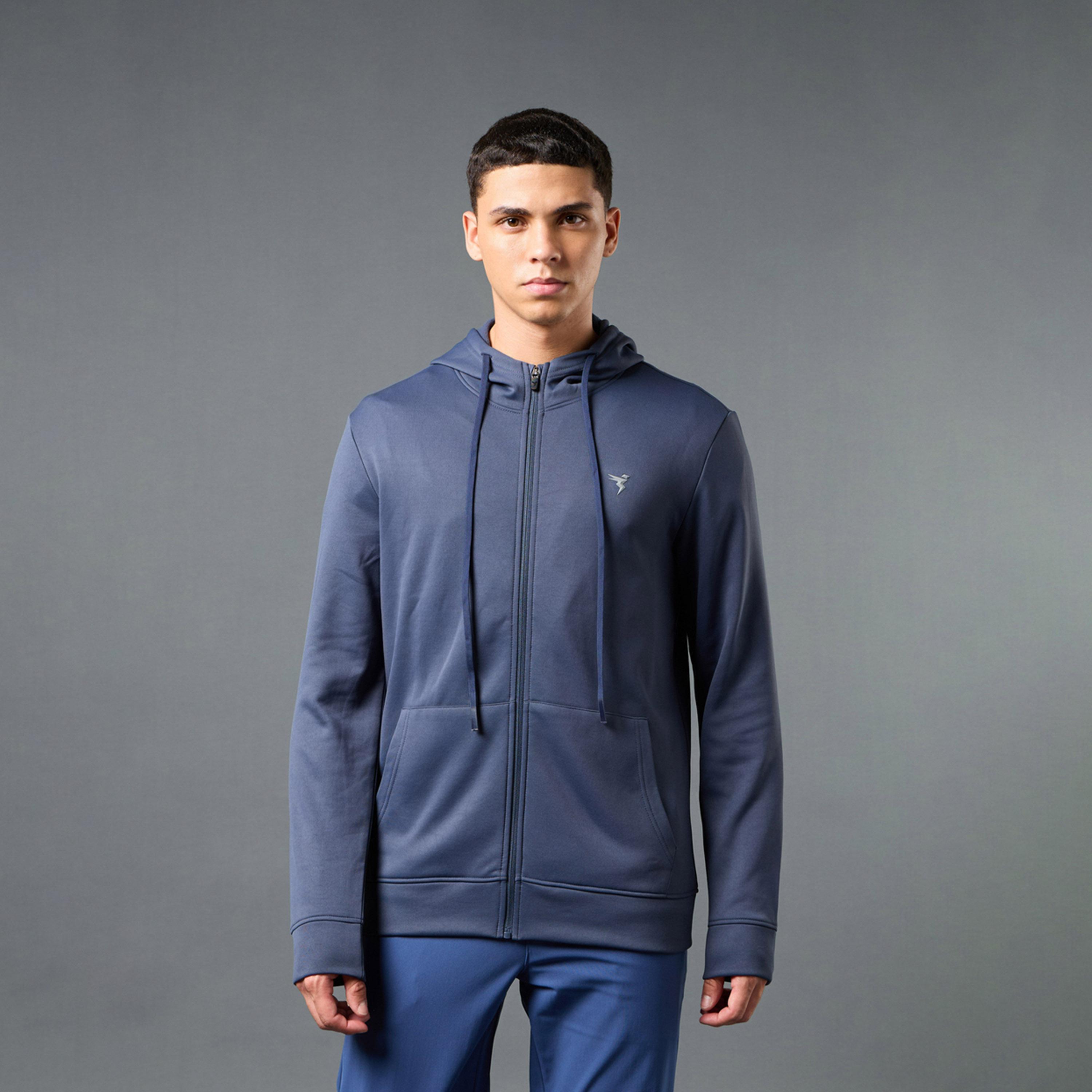 Technosport X Styli Solid Hoodie With Zip-men-clothing-sportswearandactivewear-hoodiesandsweatshirts-image-1