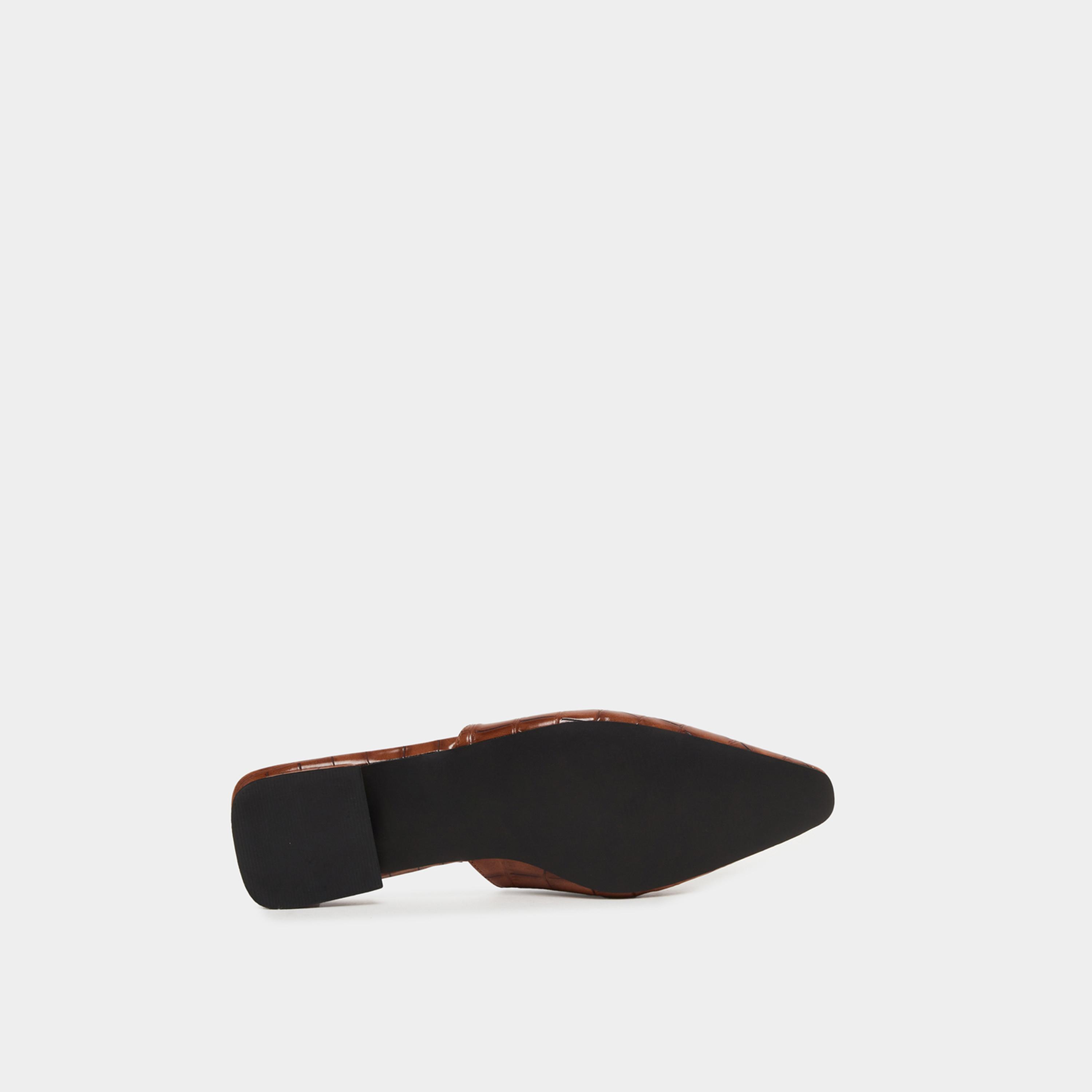 ستايلي - حذاء مفتوح من الخلف بنقشة حيوانات-women-shoes-heels-image-6
