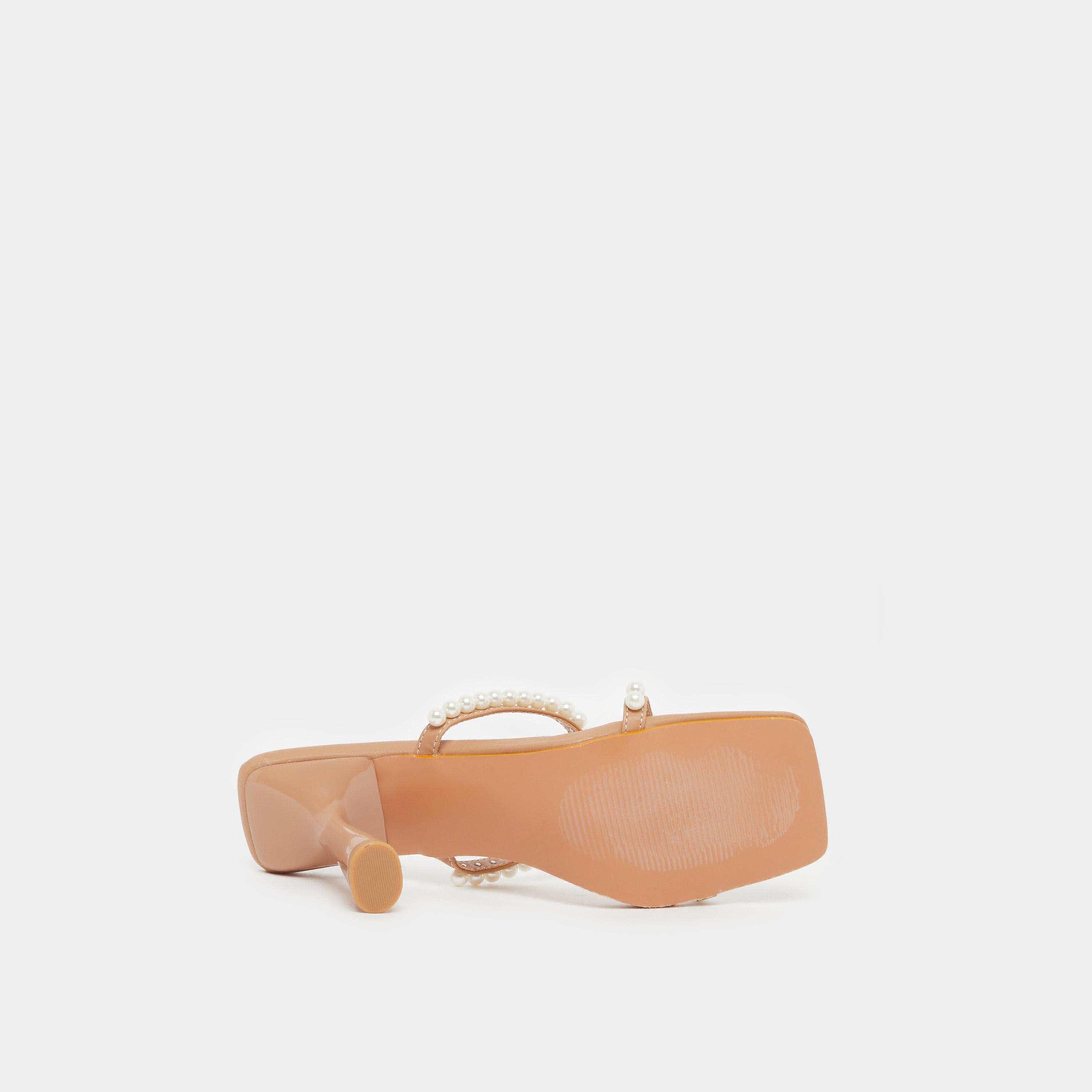 Styli Embellished Open Toe Kitten Heel Sandals-women-shoes-heels-image-6