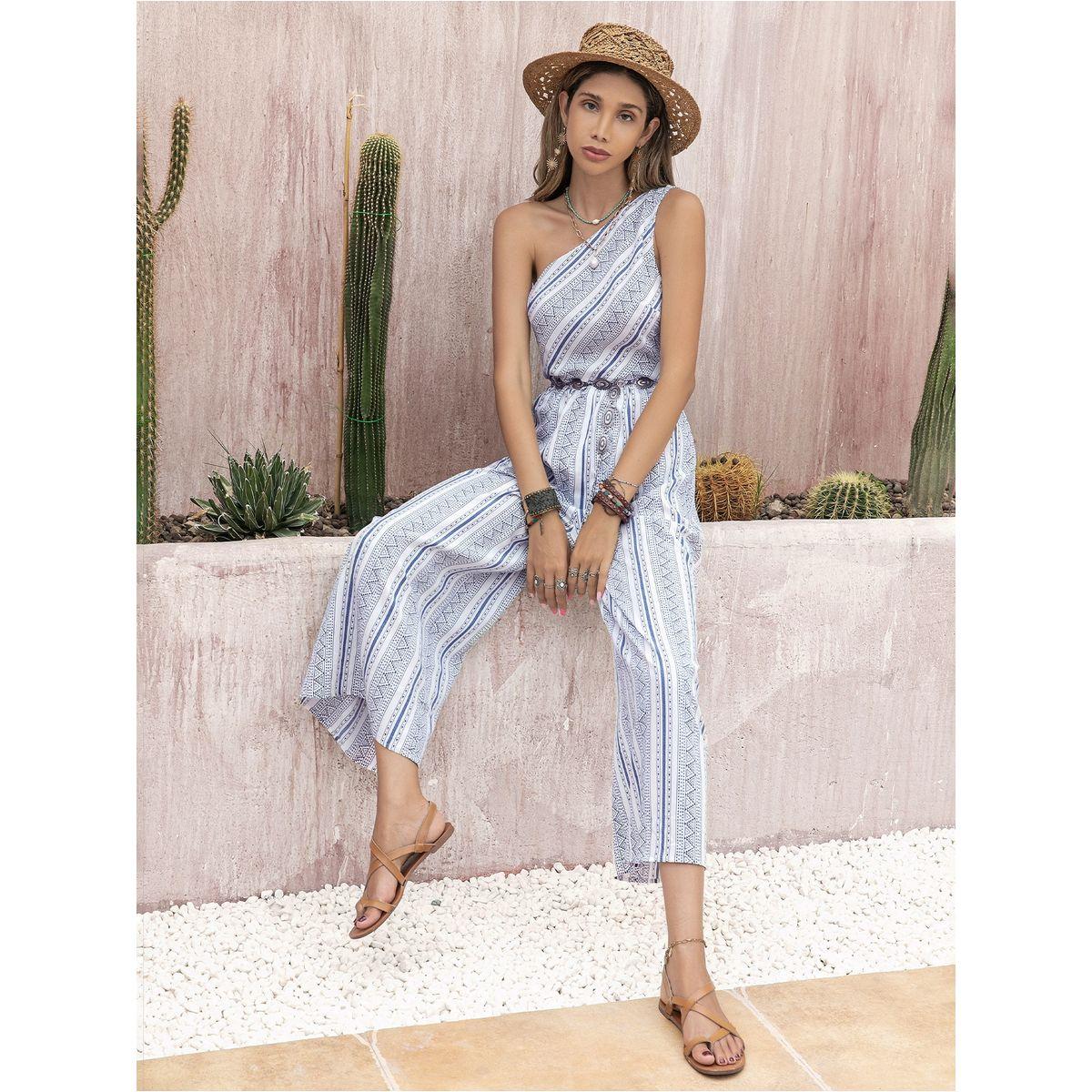 جمبسوت مخطط بأرجل واسعة وكتف واحد رَستي دَستي × ستايلي-women-clothing-jumpsuits-image-4