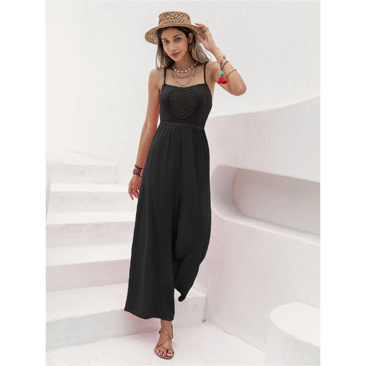 جمبسوت كامي بأرجل واسعة ودانتيل رَستي دَستي × ستايلي-women-clothing-jumpsuits-image-5