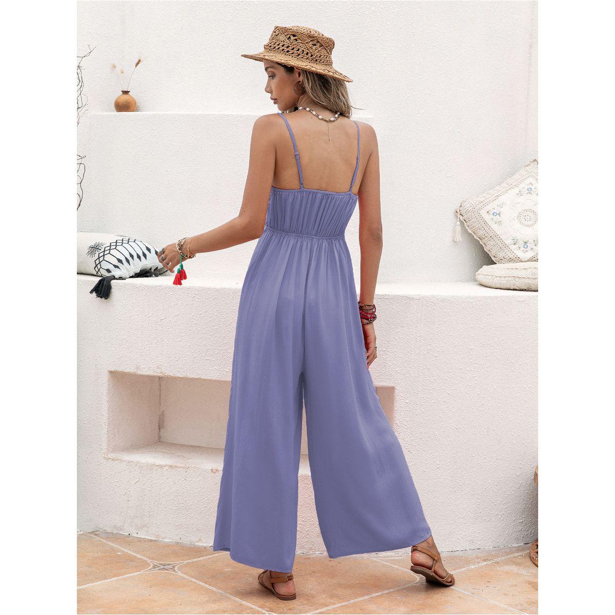 جمبسوت كامي بأرجل واسعة ودانتيل رَستي دَستي × ستايلي-women-clothing-jumpsuits-image-2