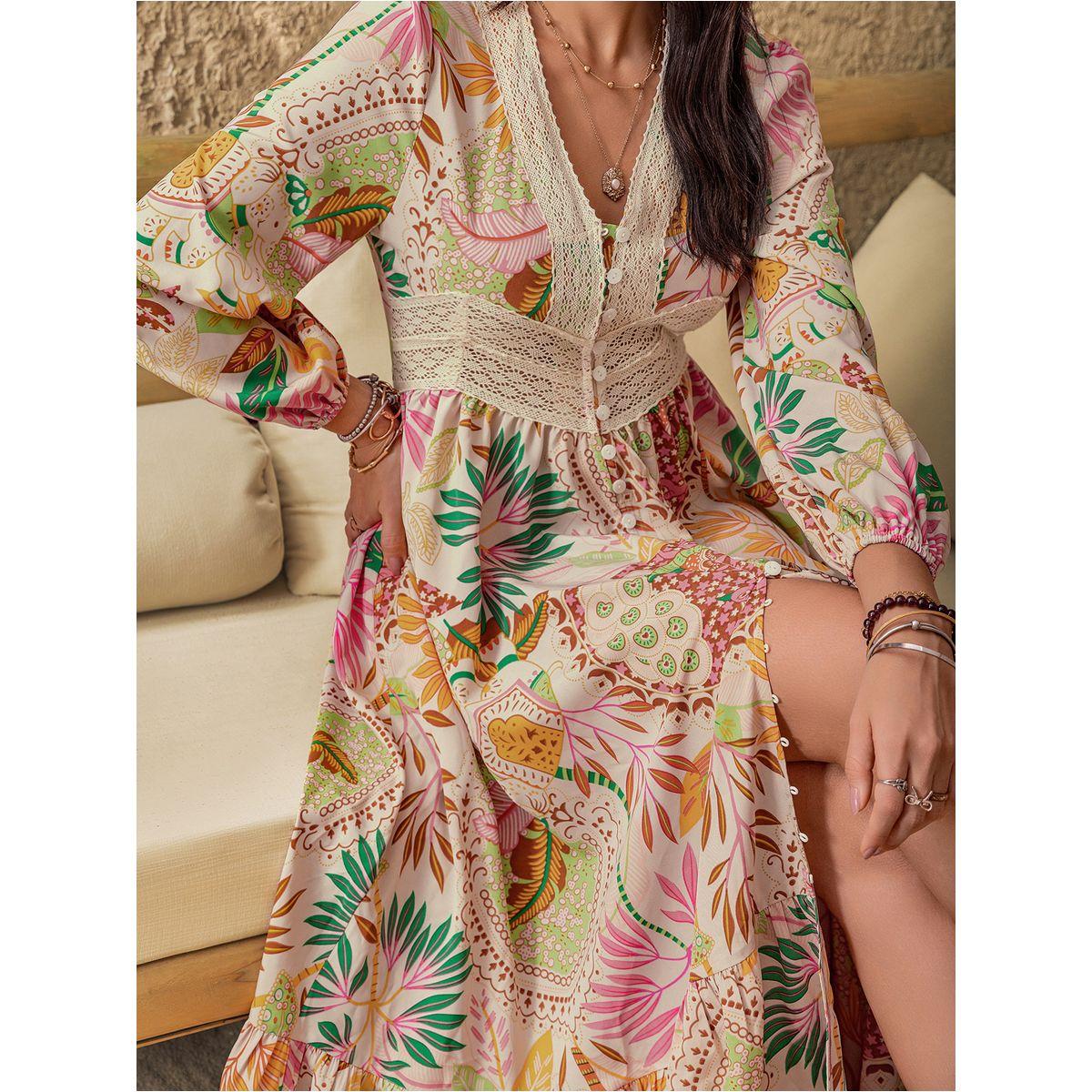 Russty Dustty X Styli Russty Dustty Floral Print Lace Detail A-Line Maxi Dress-women-clothing-dresses-image-7