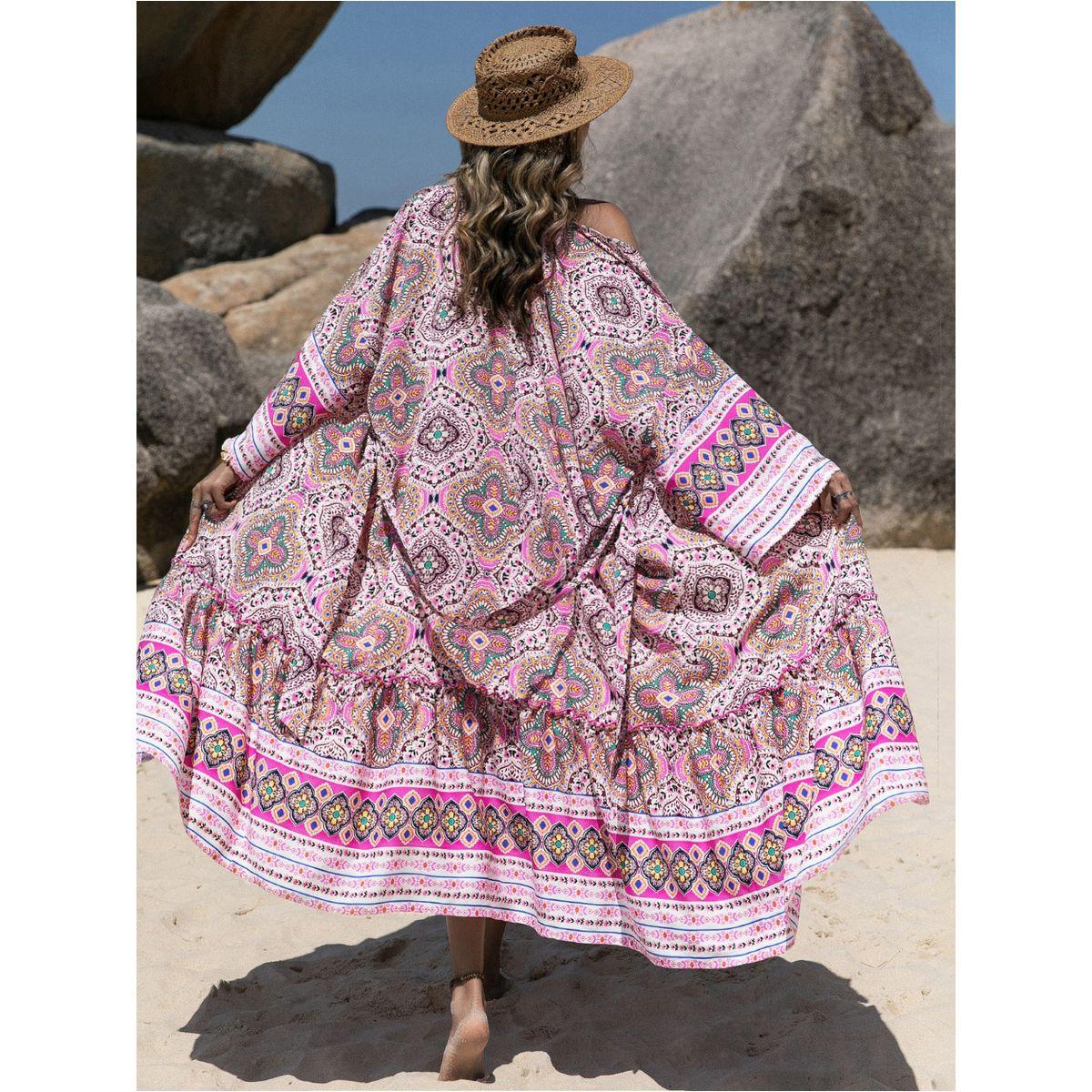 كيمونو طويل بطبعة بوهيمية مع أربطة رَستي دَستي × ستايلي-women-clothing-shirtsandblouses-shirts-image-1