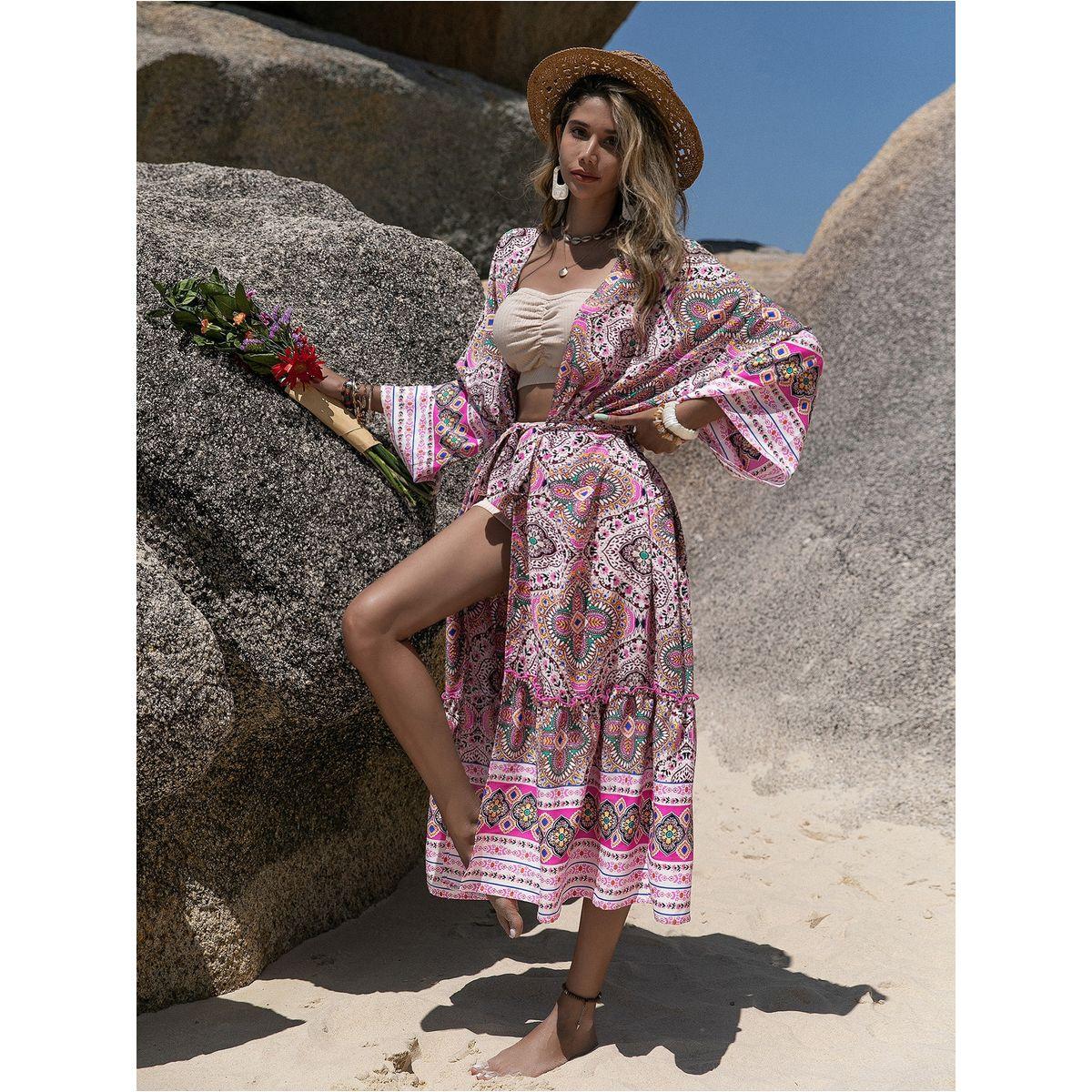 كيمونو طويل بطبعة بوهيمية مع أربطة رَستي دَستي × ستايلي-women-clothing-shirtsandblouses-shirts-image-3