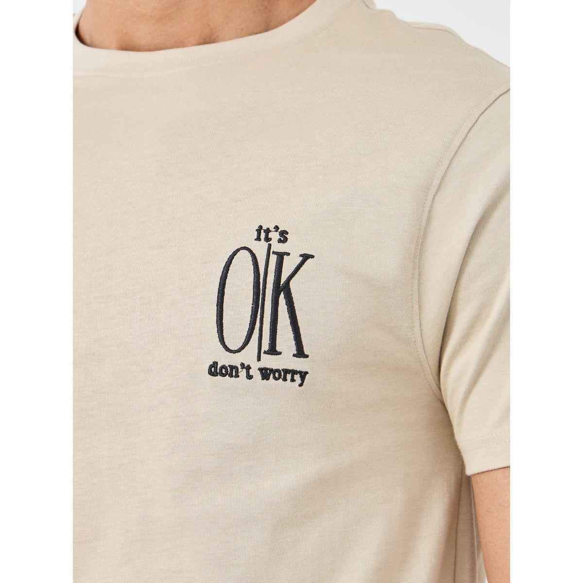 Styli Embroidered Detail Regular Fit Cotton T-Shirt-men-clothing-tshirtsandpolos-tshirts-image-3