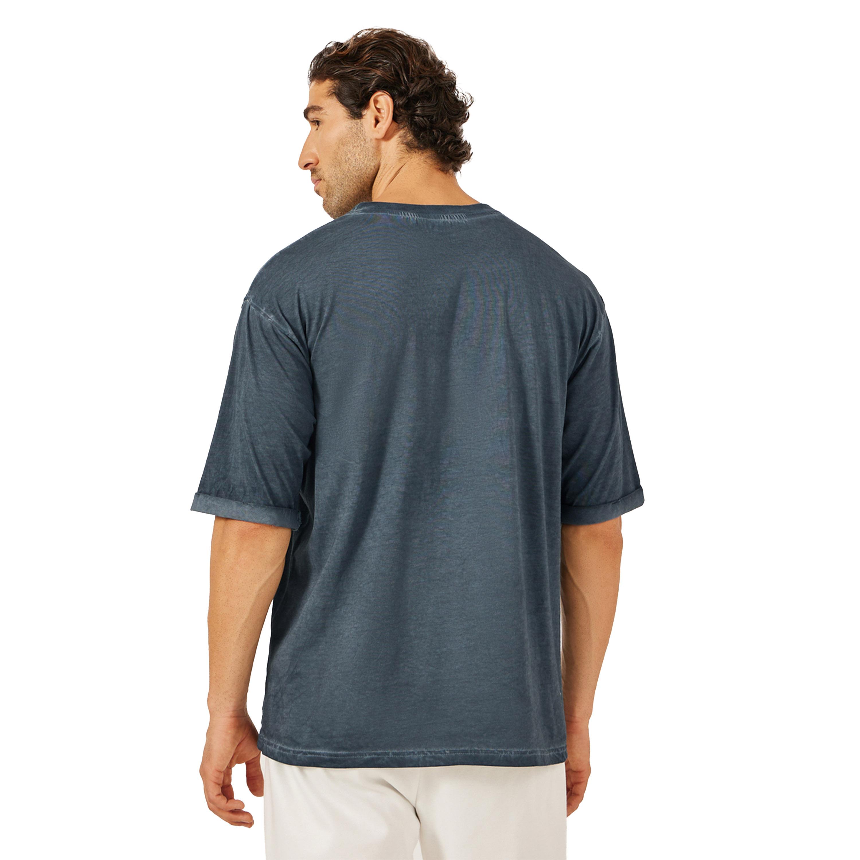 ستايلي -  تي شيرت مقاس كبيرمطرز بنقشة ثعبان-men-clothing-tshirtsandpolos-tshirts-image-4
