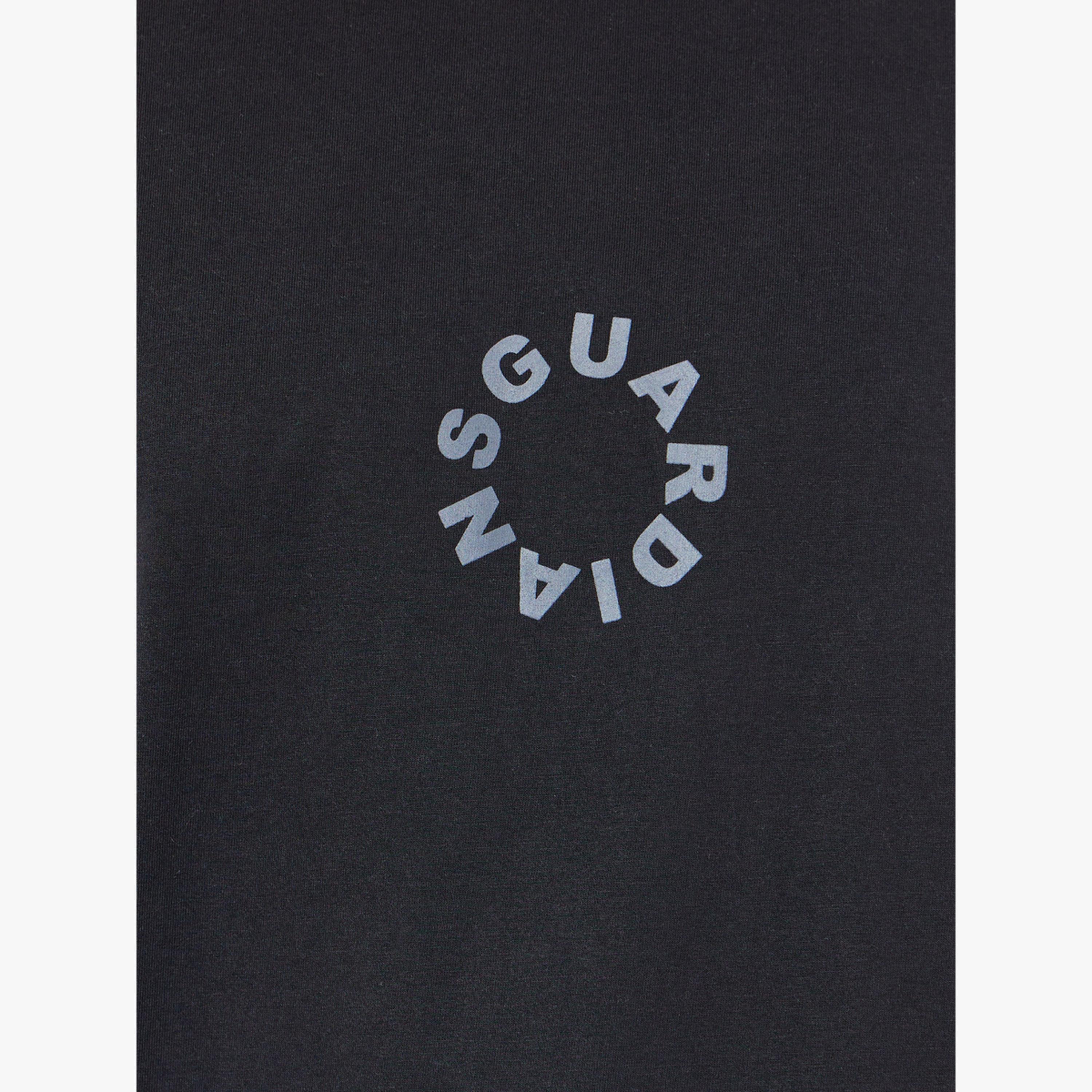 Styli Men Black Slogan Print Oversized T-Shirt-men-clothing-tshirtsandpolos-tshirts-image-5