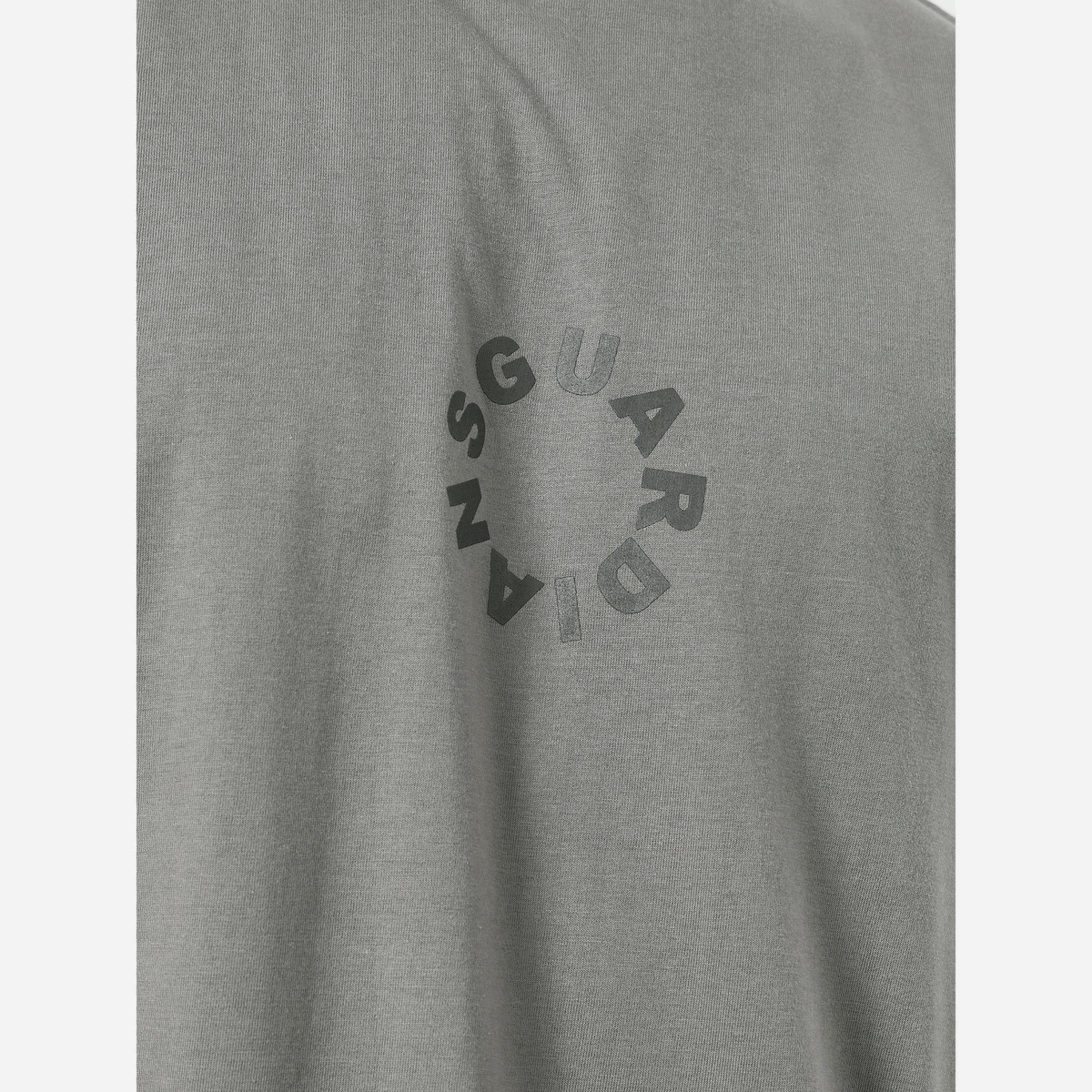 Styli Men Grey Oversized Slogan Print T-Shirt-men-clothing-tshirtsandpolos-tshirts-image-3