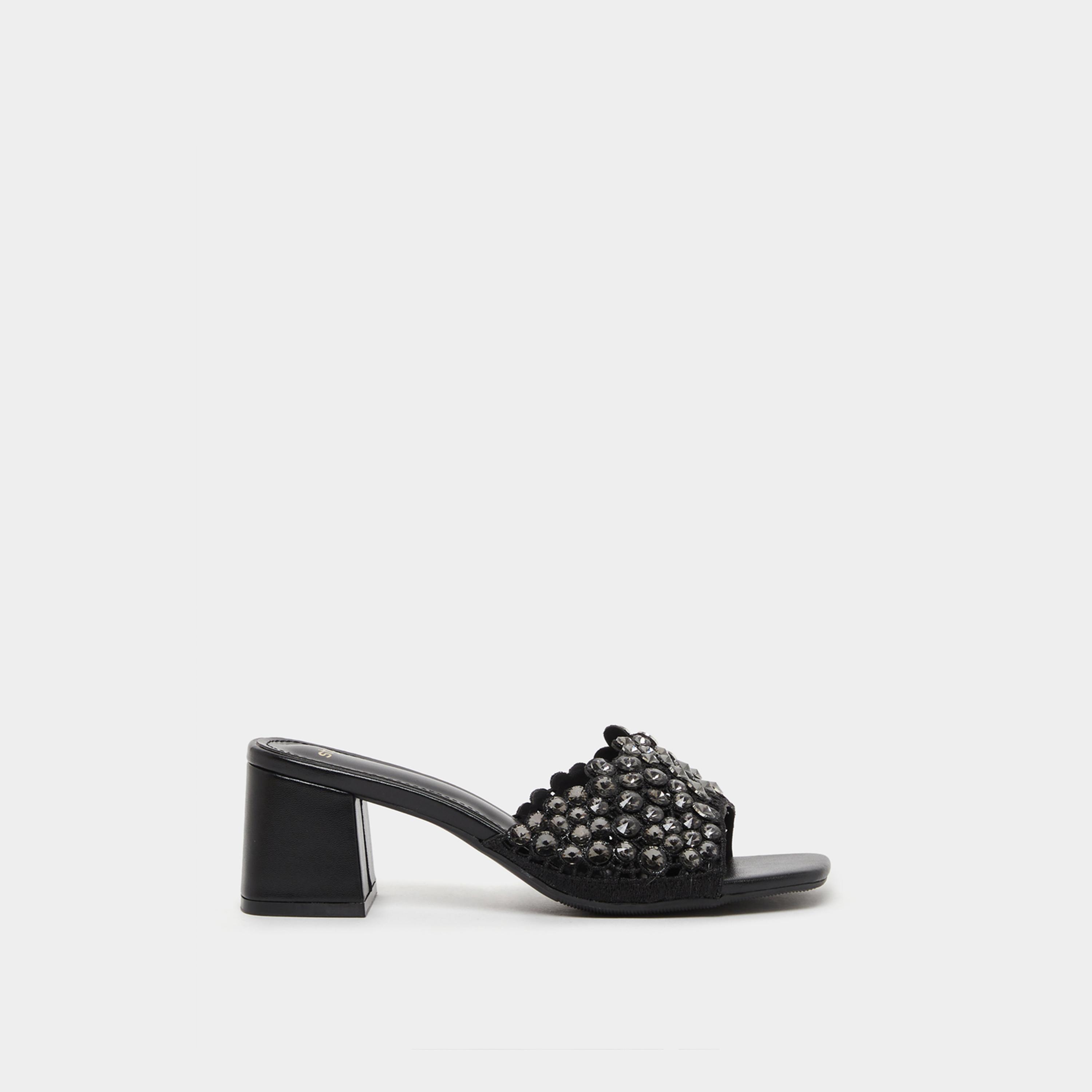 ستايلي - صندل بكعب عريض مزين بأشرطة عريضة-women-shoes-sandals-heeled-image-1