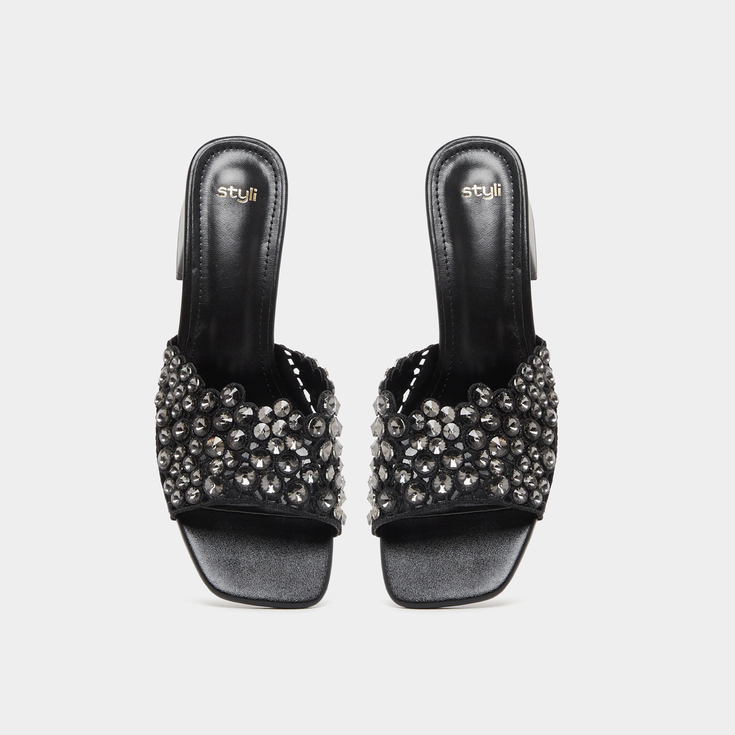 ستايلي - صندل بكعب عريض مزين بأشرطة عريضة-women-shoes-sandals-heeled-image-5