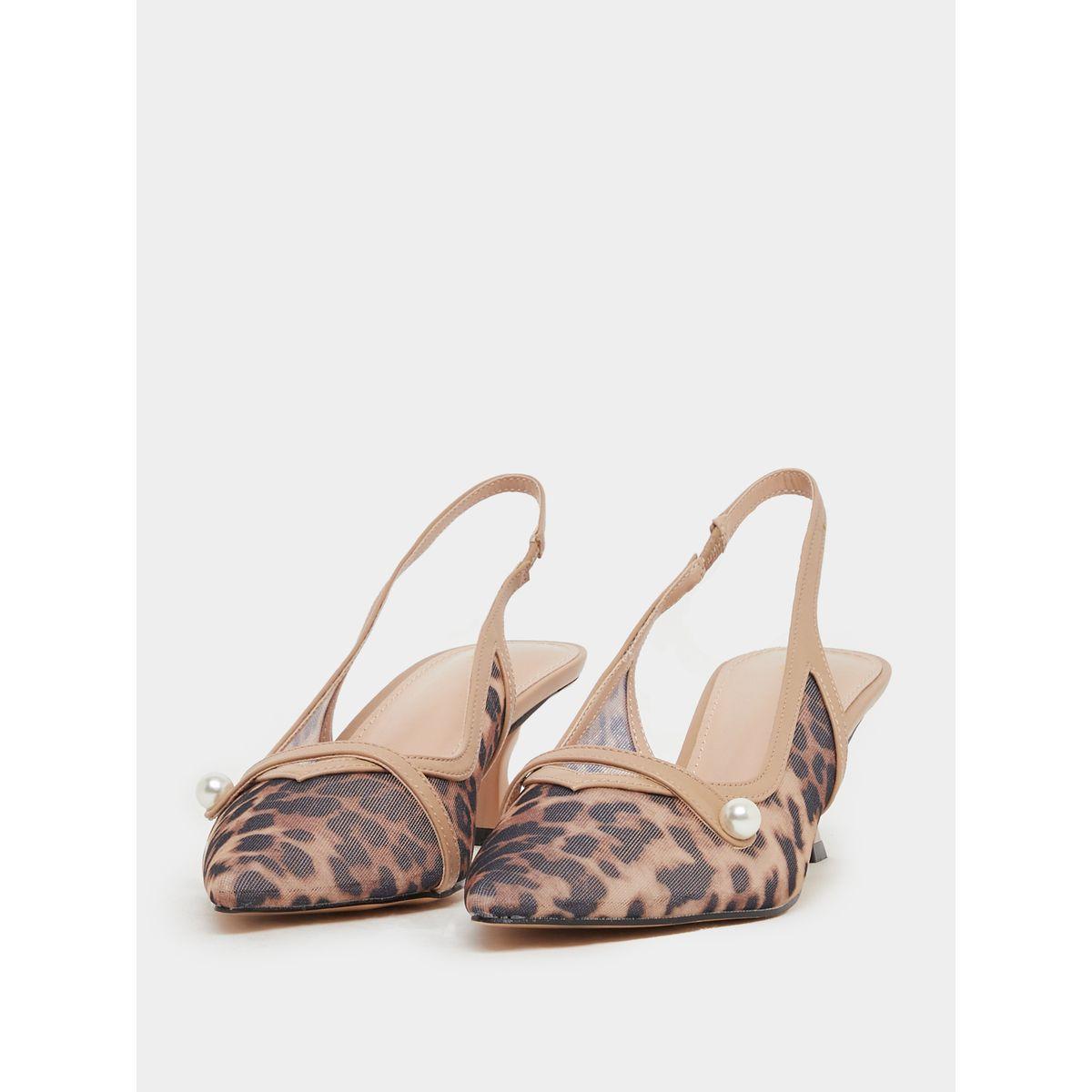 Styli Leopard Print Slingback Sandals-women-shoes-heels-image-2