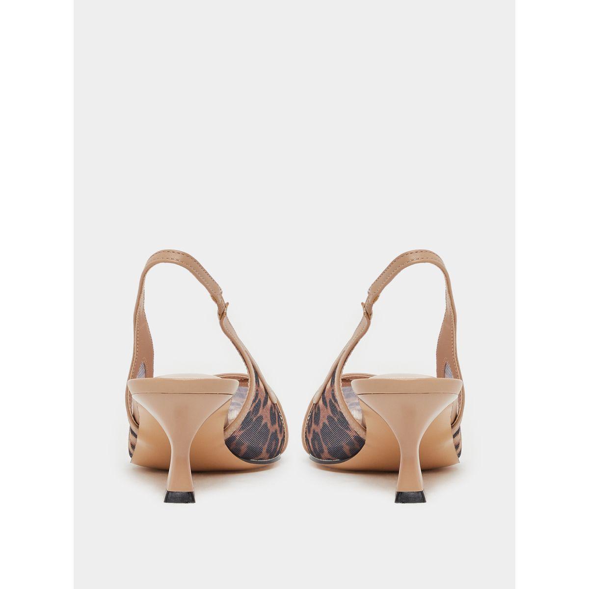 Styli Leopard Print Slingback Sandals-women-shoes-heels-image-4