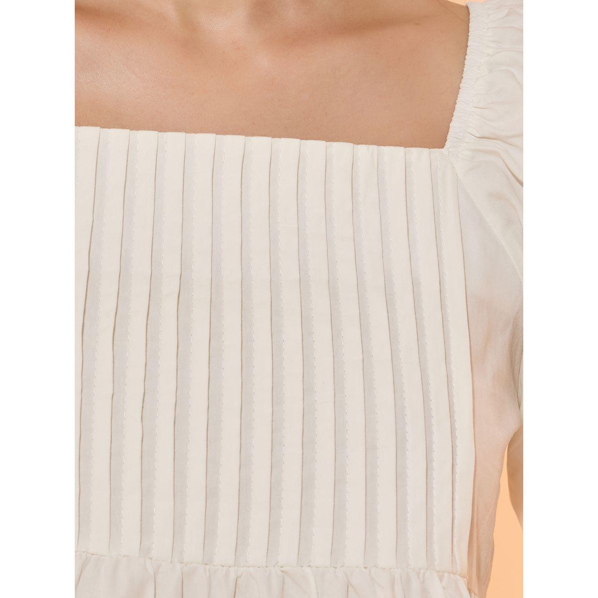 Take Two Solid Square Neck Blouse with Pintuck Detail-women-clothing-shirtsandblouses-blouses-image-3