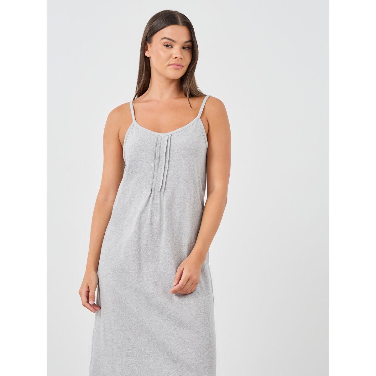 مجموعة من 2 قميص نوم بتفاصيل محزوزة-women-clothing-nightwear-nighties-image-3