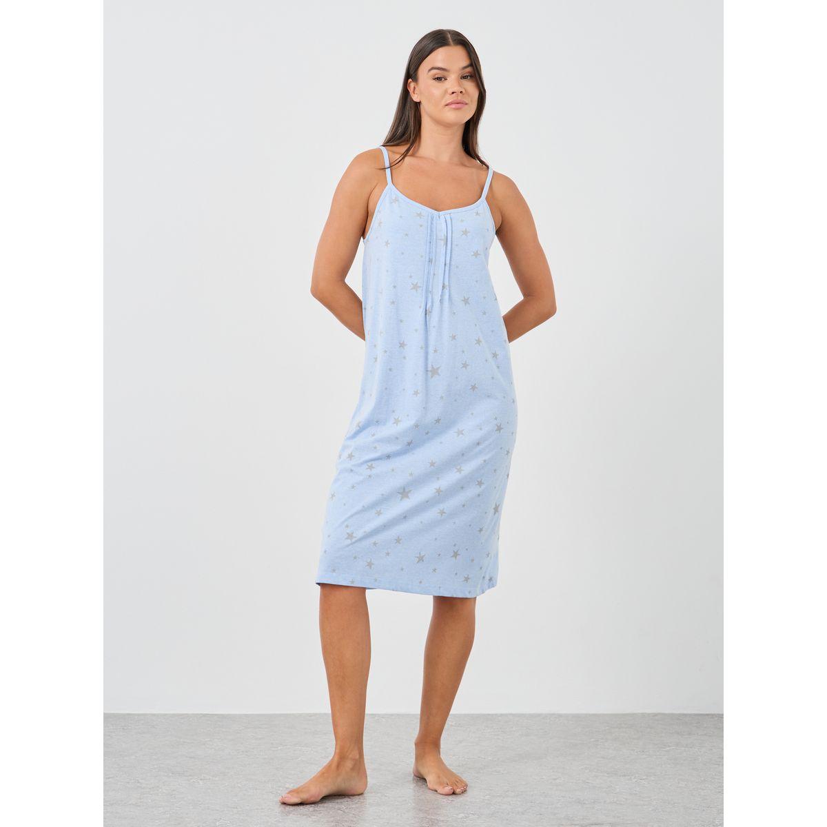 مجموعة من 2 قميص نوم بتفاصيل محزوزة-women-clothing-nightwear-nighties-image-6