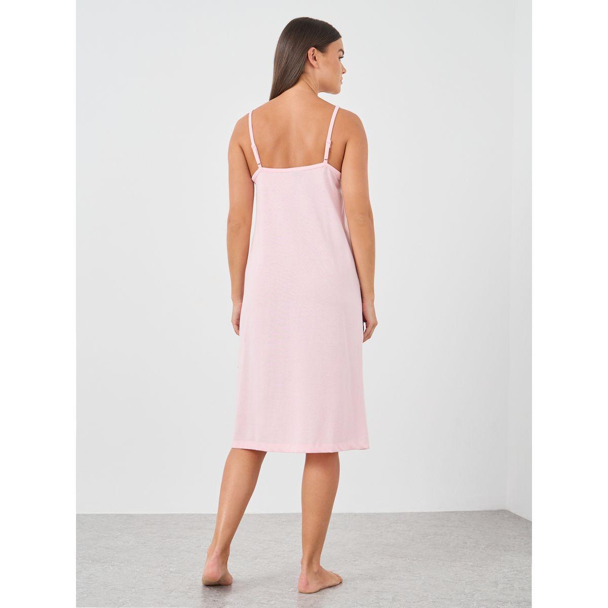 مجموعة من 2 قميص نوم بتفاصيل محزوزة-women-clothing-nightwear-nighties-image-5