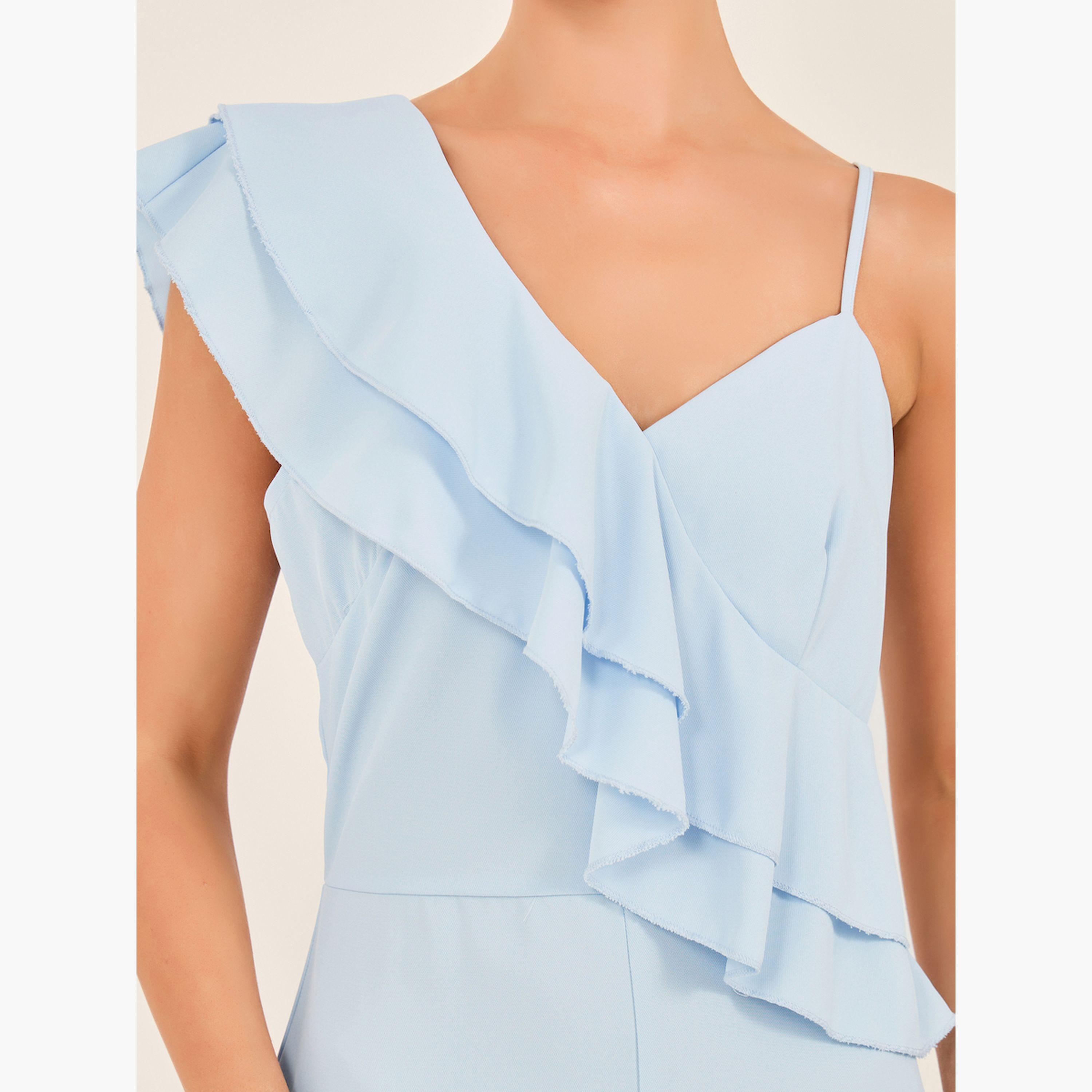 Styli Wide Leg Ruffled Detail Jumpsuit-women-clothing-jumpsuits-image-3