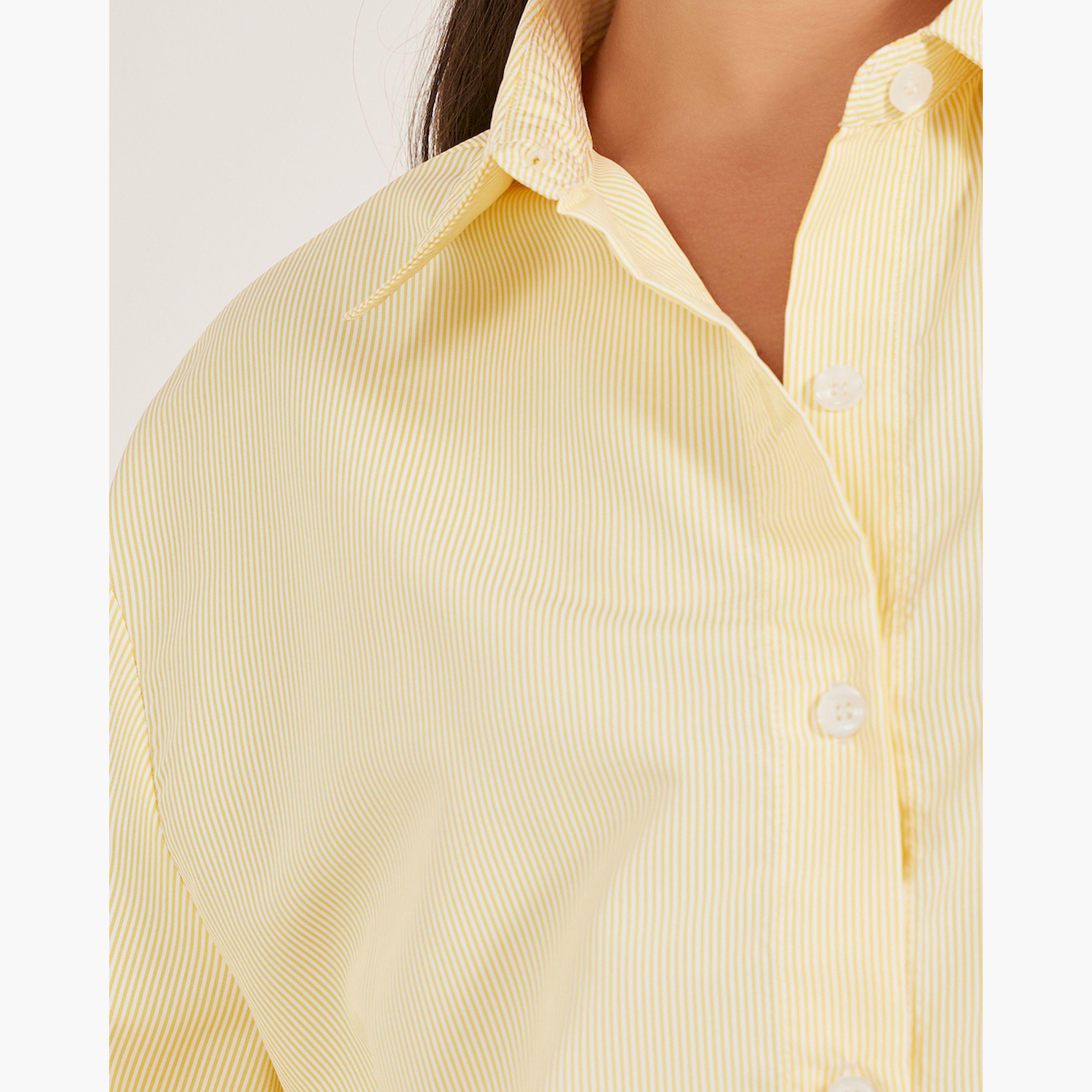 Take Two Solid Long Sleeves Oversized Shirt-women-clothing-shirtsandblouses-shirts-image-3