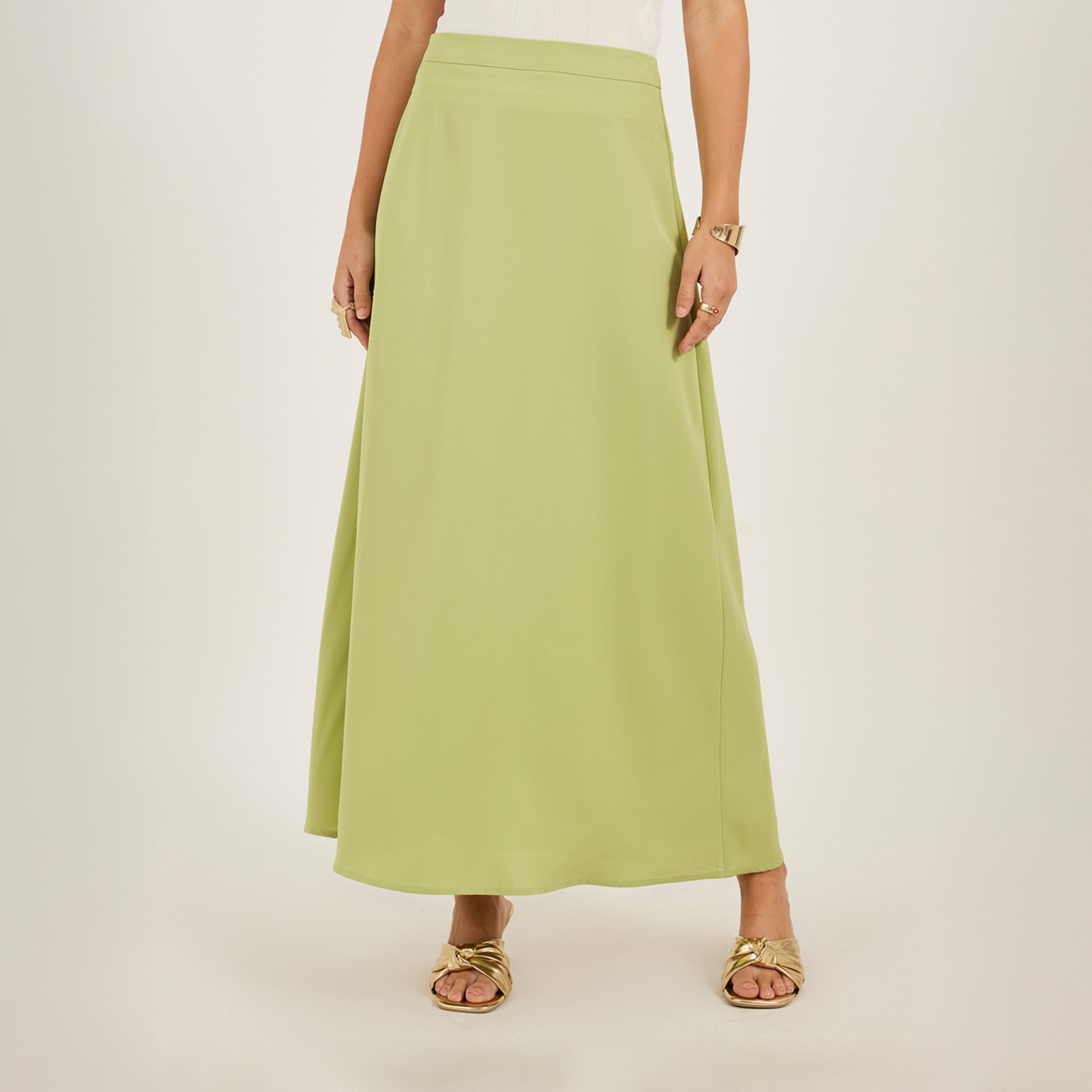 Take Two Solid A-Line Maxi Skirt-women-clothing-bottoms-skirts-image-2