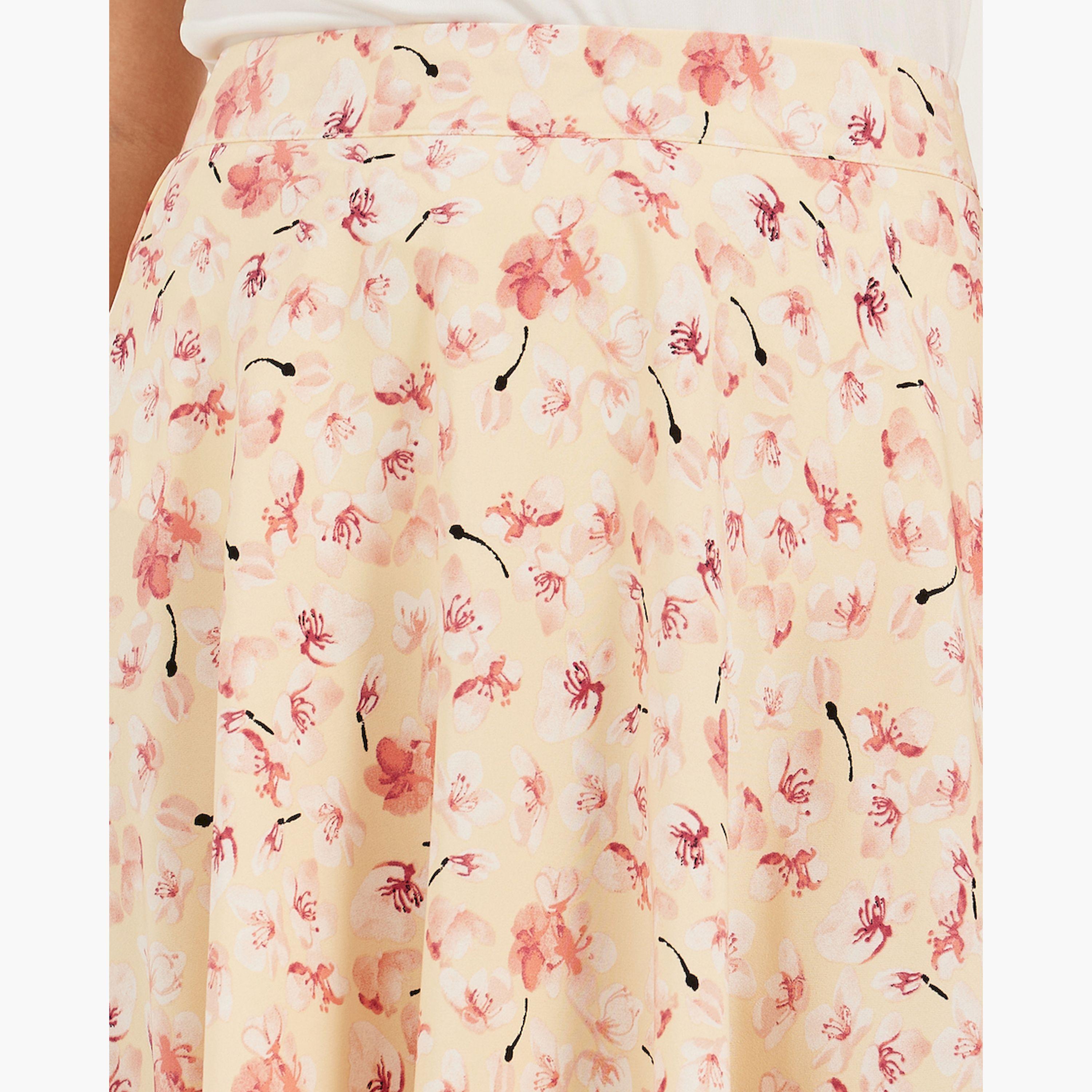 Take Two Floral Print A-Line Midi Skirt-women-clothing-bottoms-skirts-image-3