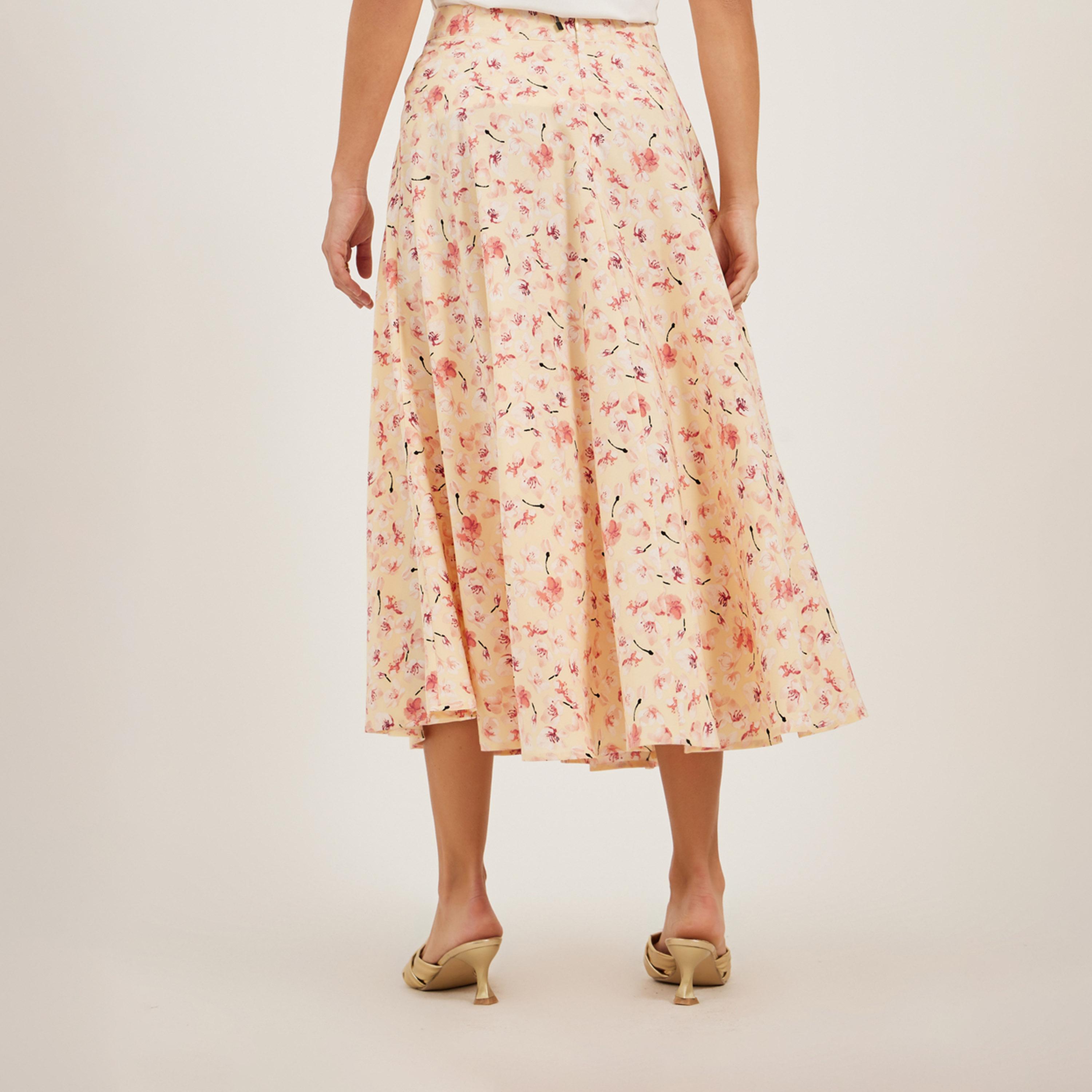 Take Two Floral Print A-Line Midi Skirt-women-clothing-bottoms-skirts-image-4