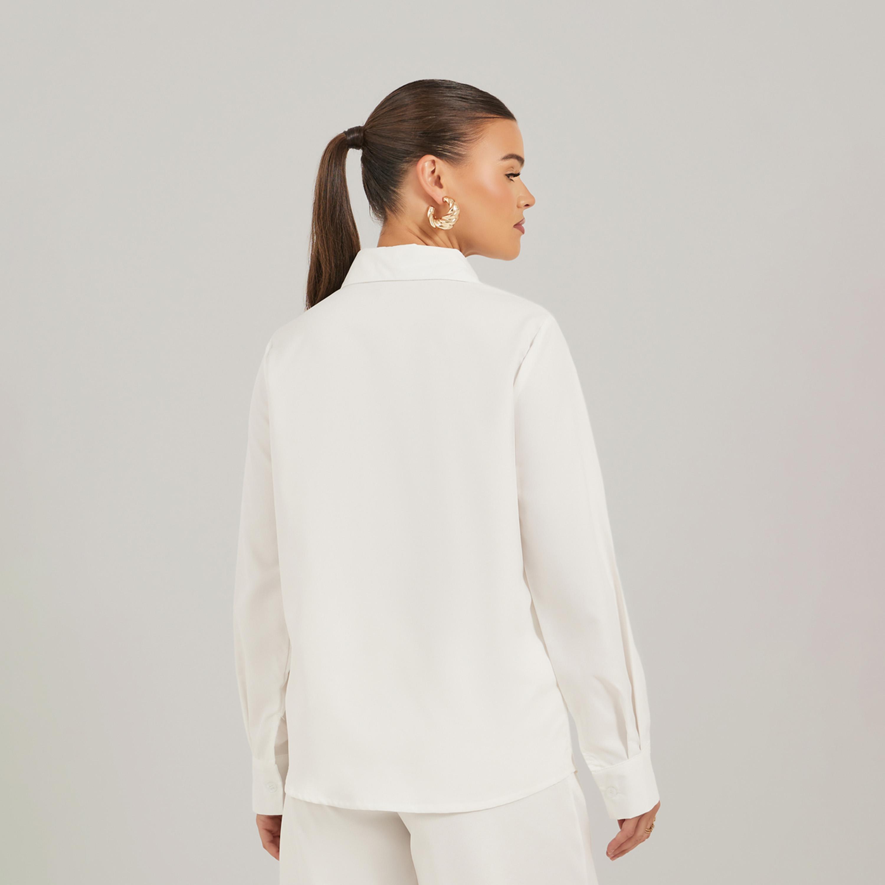 Take Two Embroidery Patch Detail Regular Fit Shirt-women-clothing-shirtsandblouses-shirts-image-6