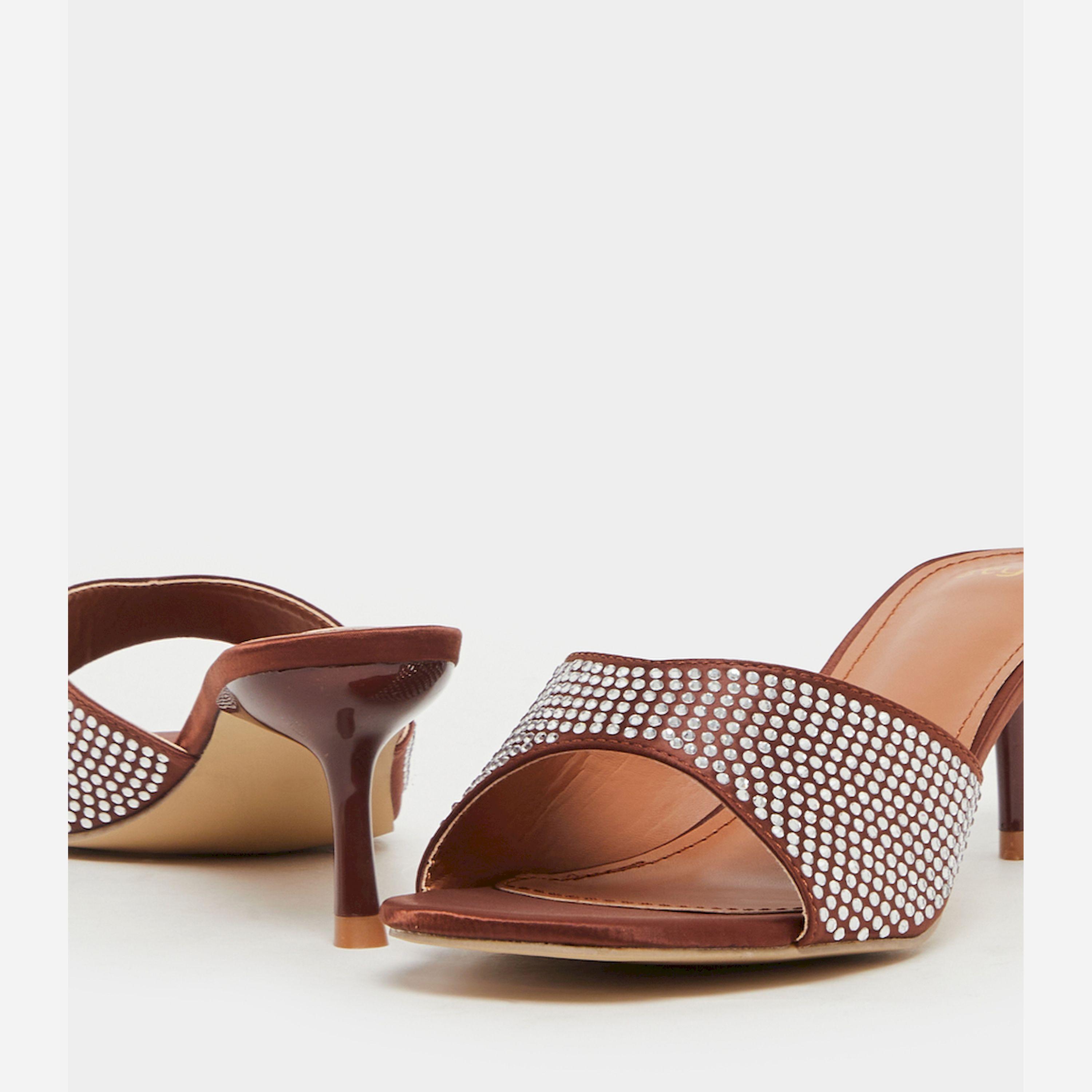 ستايلي - صندل مزين بمقدمة مفتوحة وكعب صغير-women-shoes-sandals-heeled-image-3