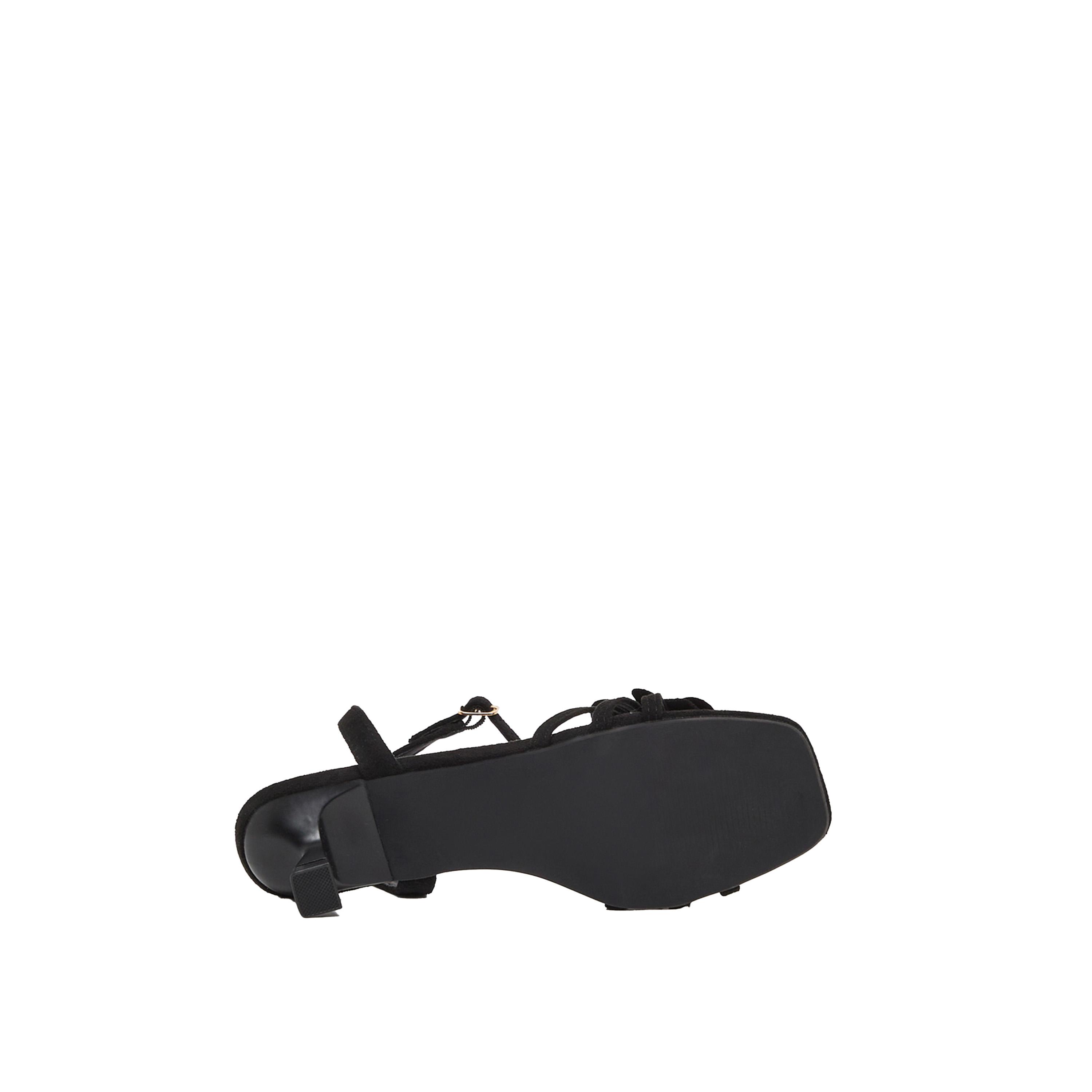 Styli Ankle Strap Open Toe Kitten Heel Sandals-women-shoes-heels-image-6