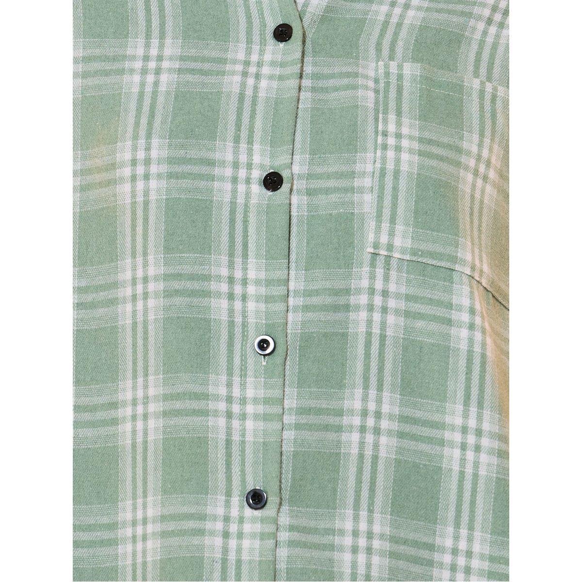 Take Two Checked Long Sleeve Oversized Shirt-women-clothing-shirtsandblouses-shirts-image-4