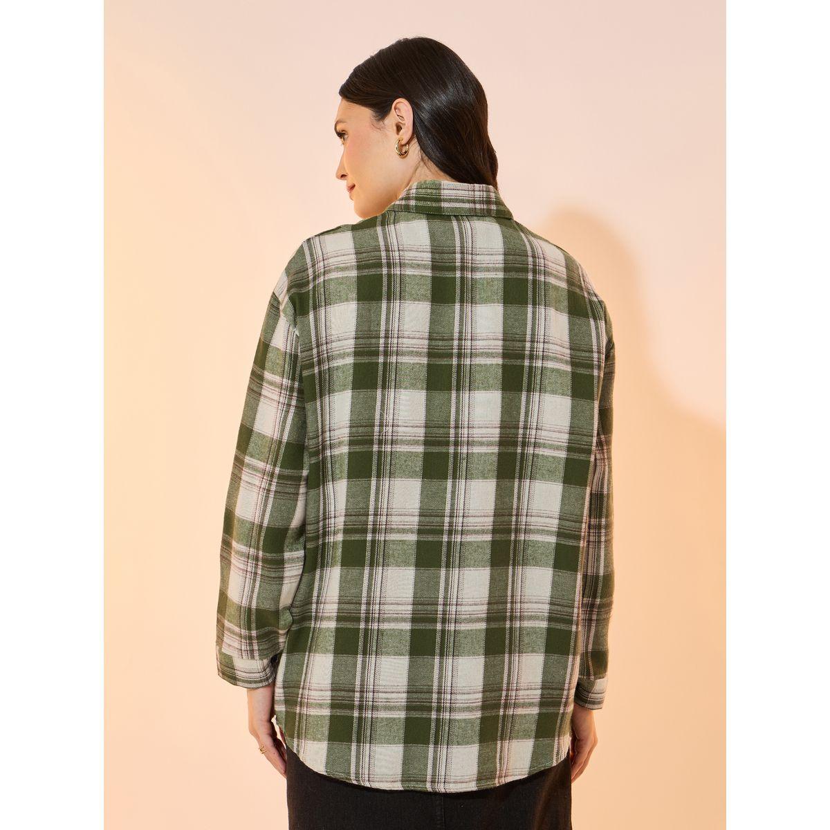 Take Two Checked Long Sleeve Oversized Shirt-women-clothing-shirtsandblouses-shirts-image-4