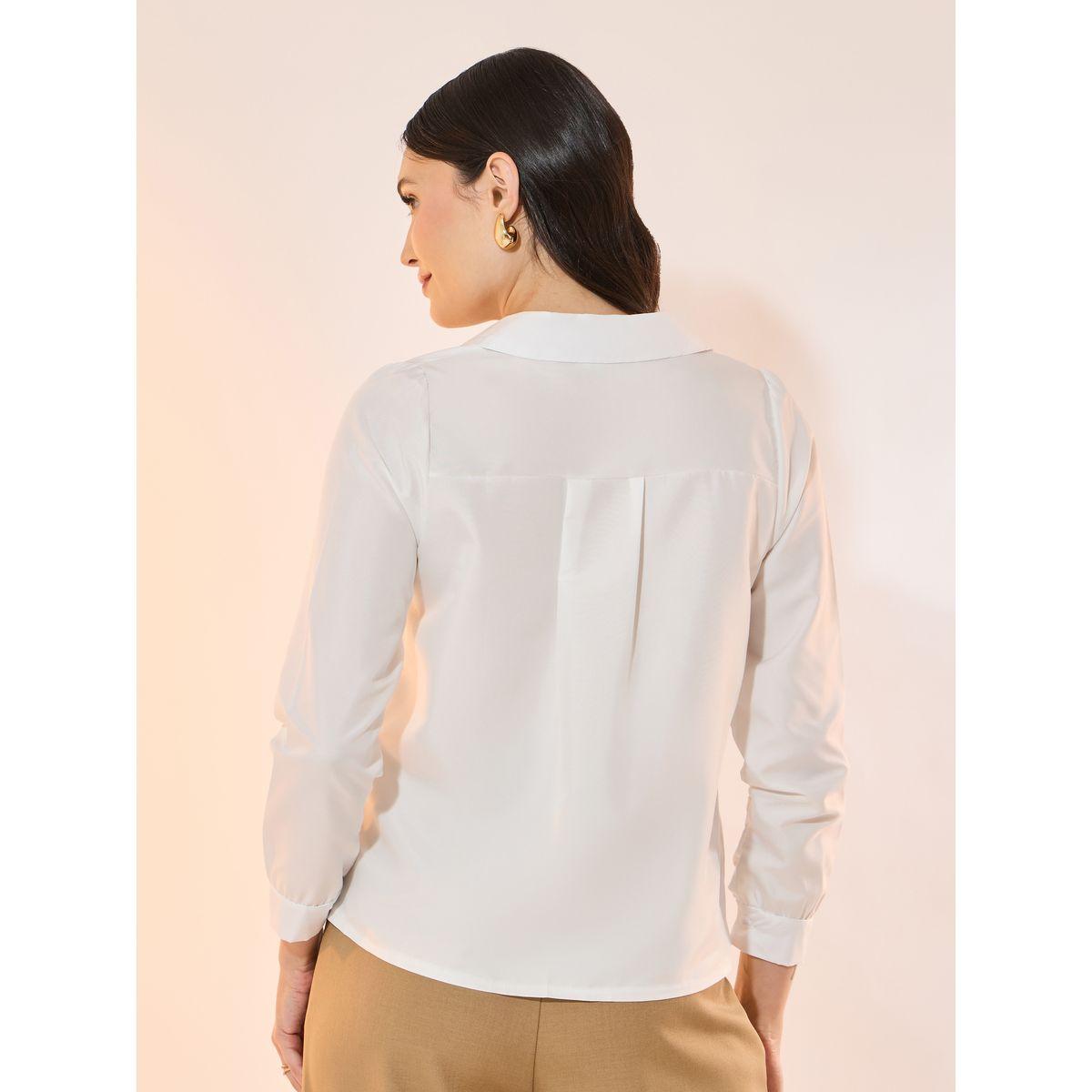 Take Two Solid Pintuck Detail Long Sleeve Shirt-women-clothing-shirtsandblouses-shirts-image-5