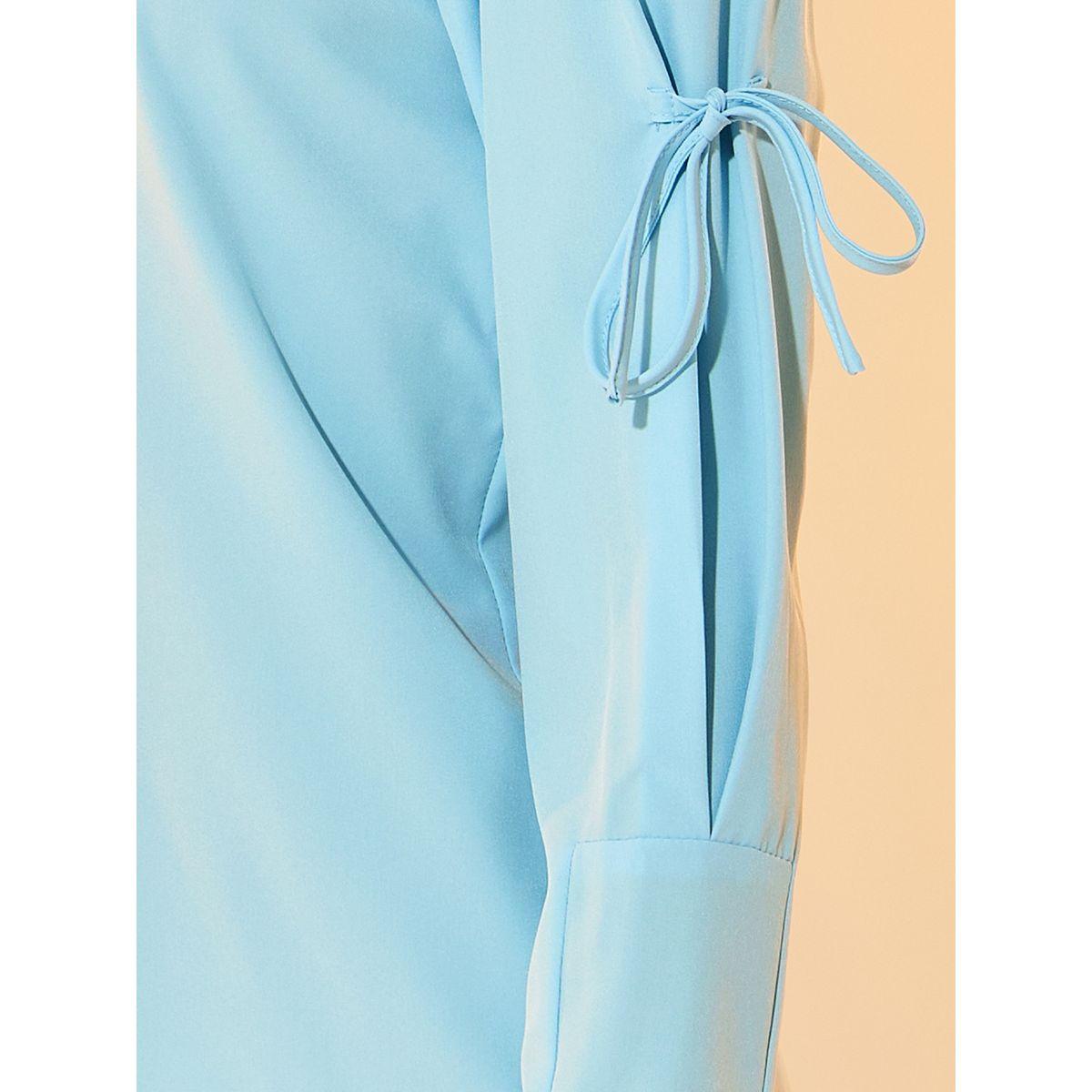 Take Two Solid Long Sleeve Tops with Tie Up Detail-women-clothing-shirtsandblouses-blouses-image-3