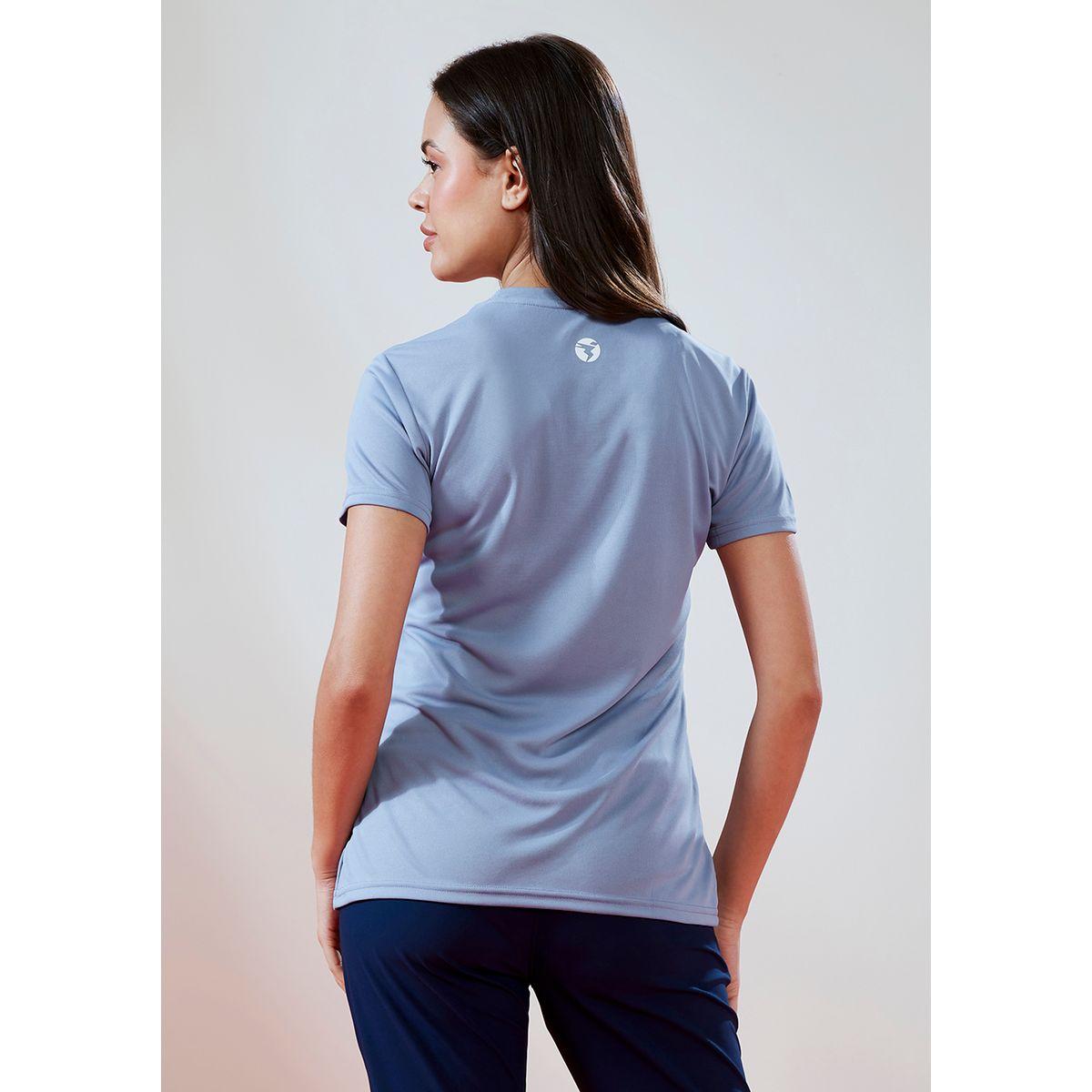 Technosport X Styli  Color Block Crew Neck Short Sleeve Top-sports-women-clothing-tshirtsandvests-image-6
