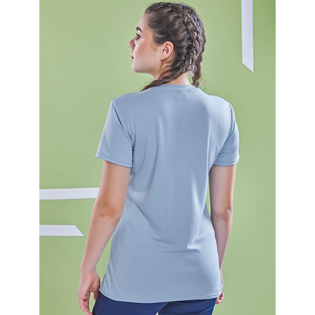 Technosport X Styli  Graphic Print Crew Neck Short Sleeve Top-women-clothing-sportswearandactivewear-tshirtsandvests-image-2