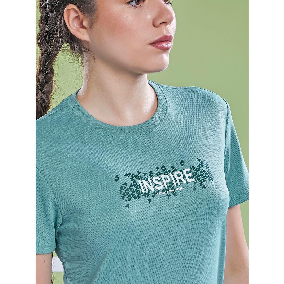 Technosport X Styli  Graphic Print Crew Neck Short Sleeve Top-sports-women-clothing-tshirtsandvests-image-3