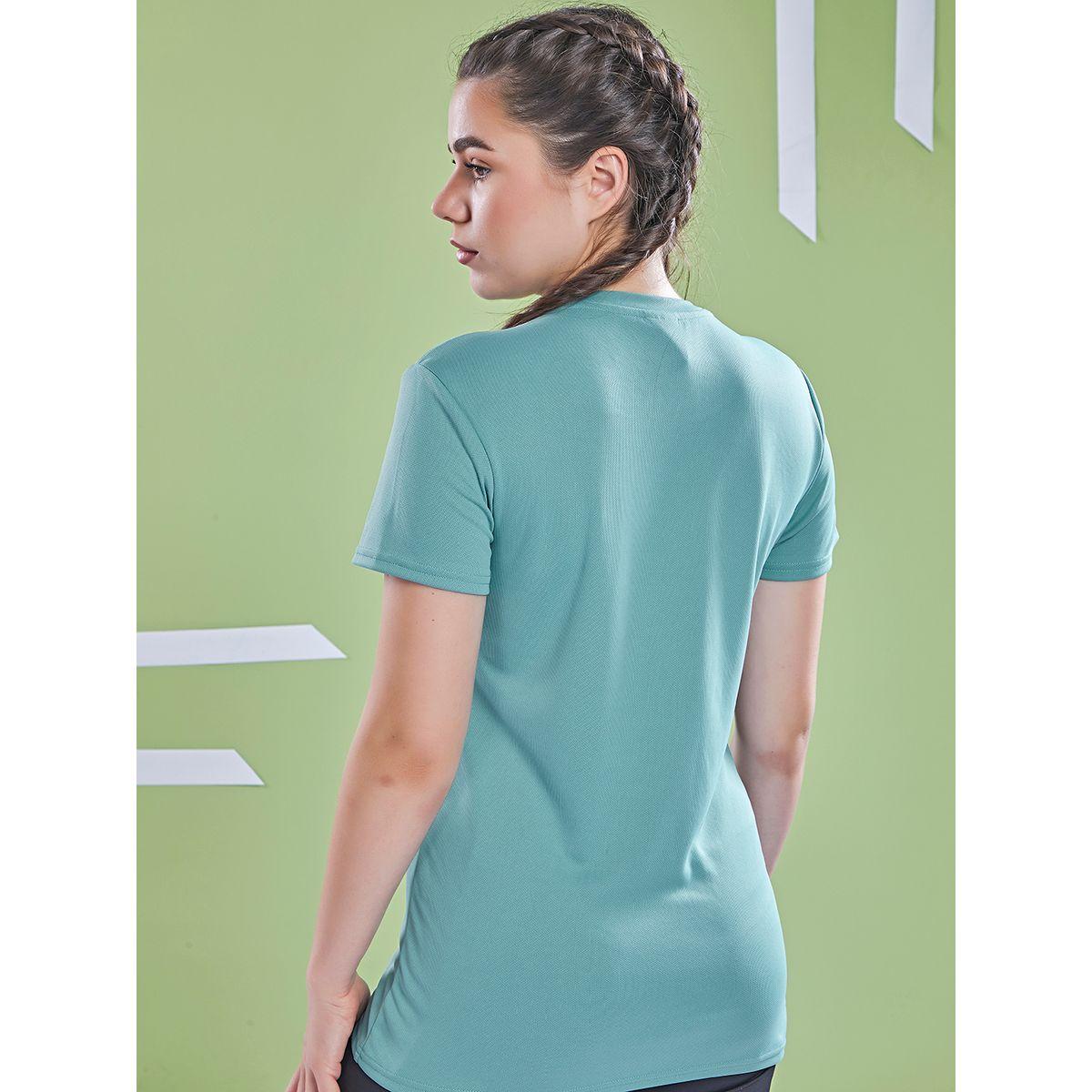 Technosport X Styli  Graphic Print Crew Neck Short Sleeve Top-sports-women-clothing-tshirtsandvests-image-4