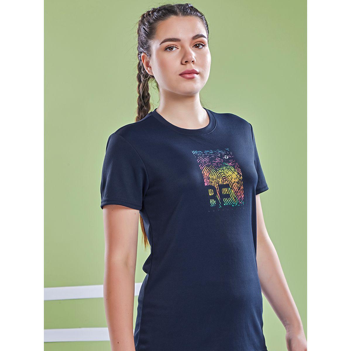 Technosport X Styli  Graphic Print Crew Neck Short Sleeve Top-women-clothing-sportswearandactivewear-tshirtsandvests-image-4