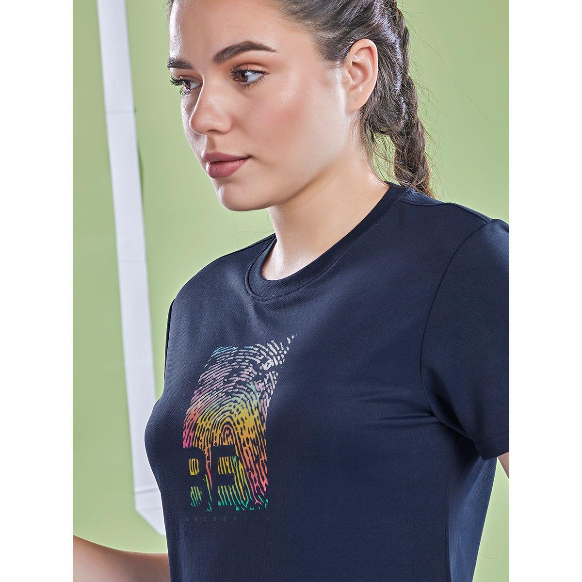 Technosport X Styli  Graphic Print Crew Neck Short Sleeve Top-women-clothing-sportswearandactivewear-tshirtsandvests-image-5