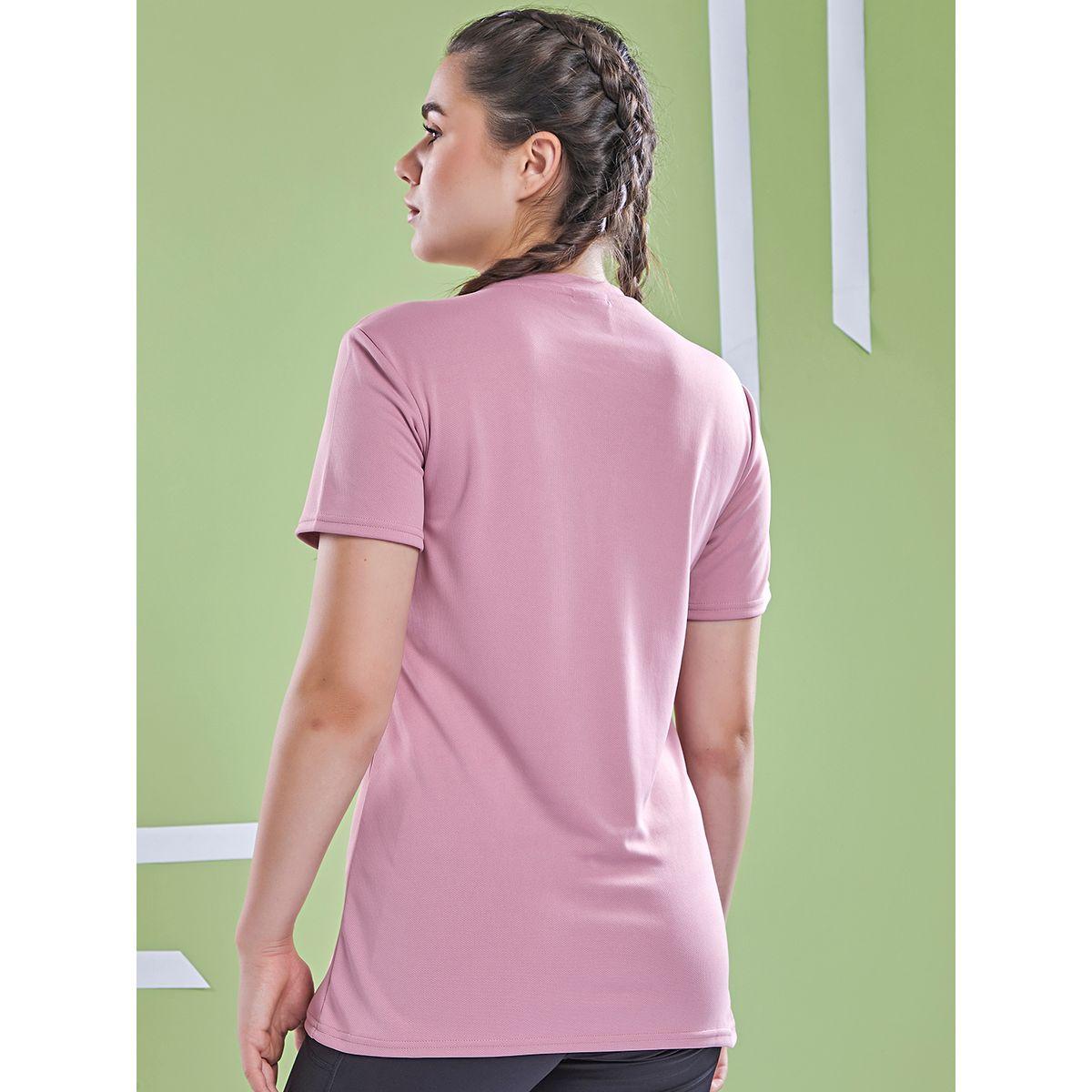 Technosport X Styli  Graphic Print Crew Neck Short Sleeve Top-women-clothing-sportswearandactivewear-tshirtsandvests-image-4