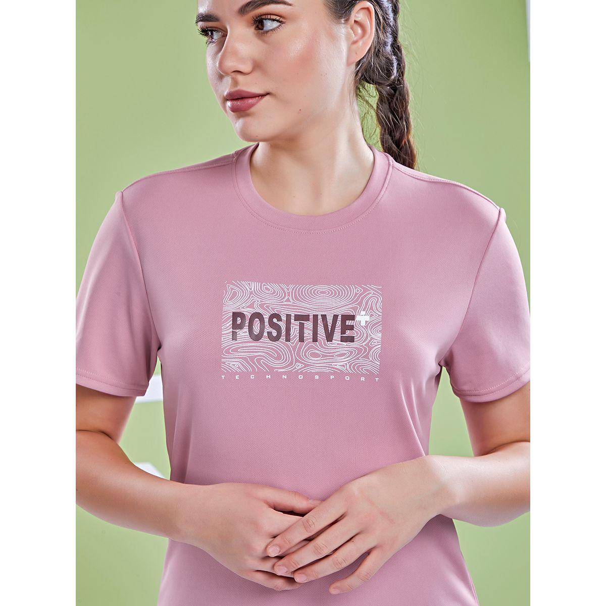 Technosport X Styli  Graphic Print Crew Neck Short Sleeve Top-women-clothing-sportswearandactivewear-tshirtsandvests-image-5