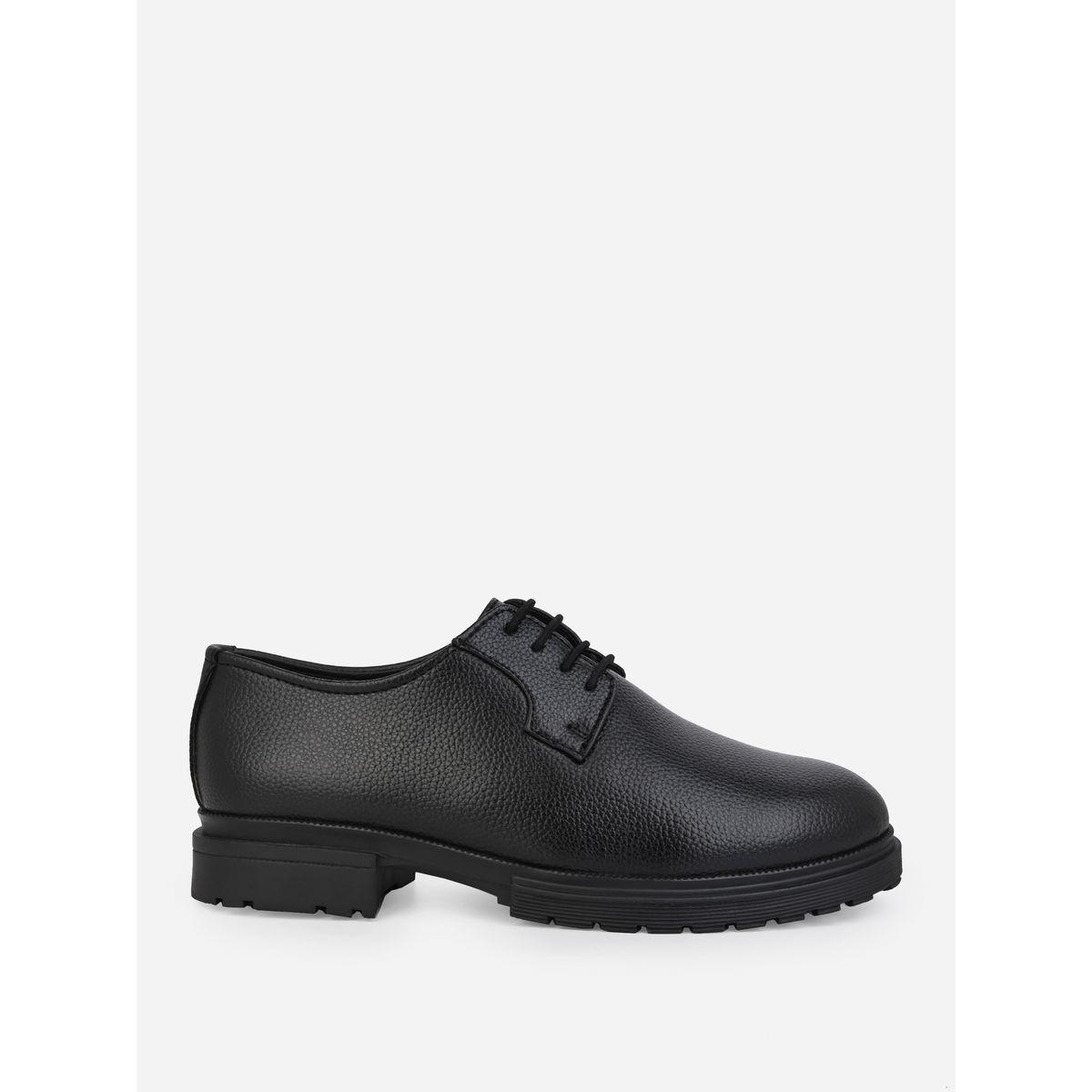 حذاء اكسفورد بجلد صناعي ورباط غلق-men-shoes-formalshoes-image-3