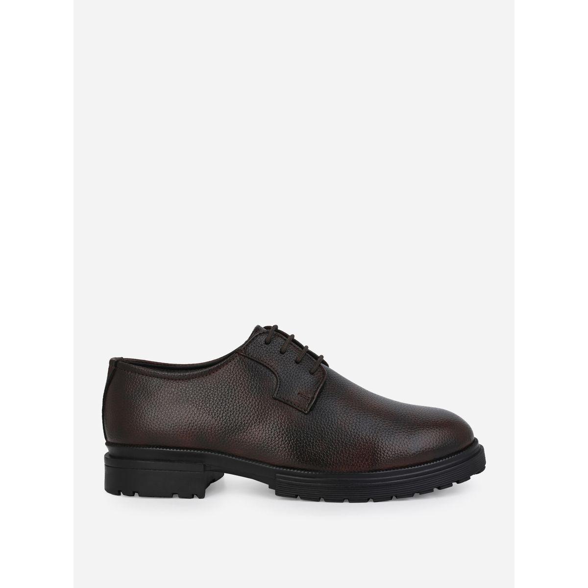 حذاء اكسفورد بجلد صناعي ورباط غلق-men-shoes-formalshoes-image-3
