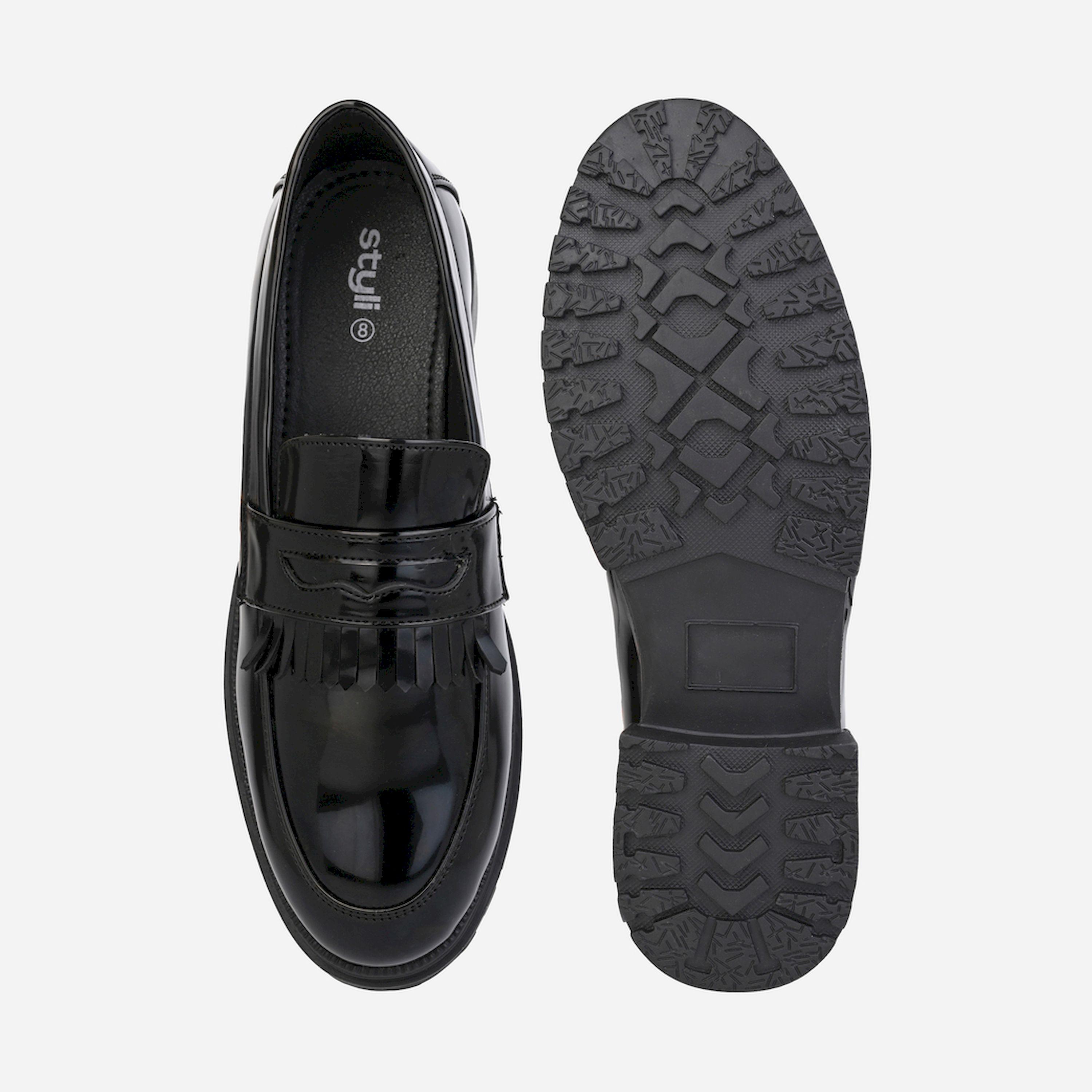 ستايلي - حذاء لوفر من الجلد الصناعي بتصميم كشكش-men-shoes-loafersandmoccasins-image-6