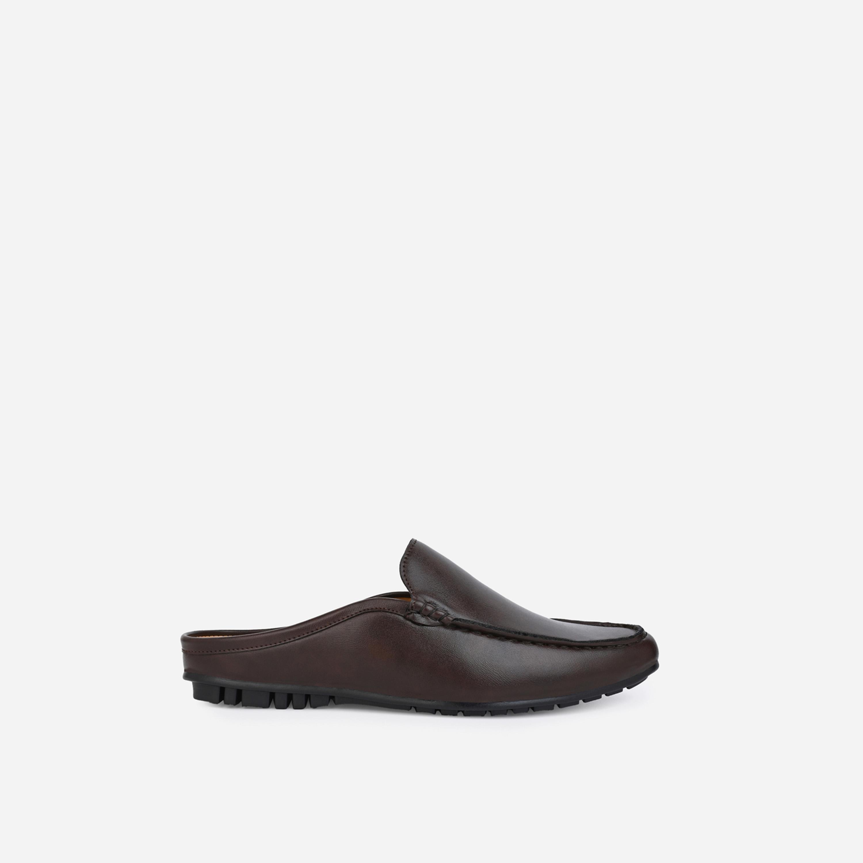 Styli Faux Leather Slip On Mules-men-shoes-loafersandmoccasins-image-3